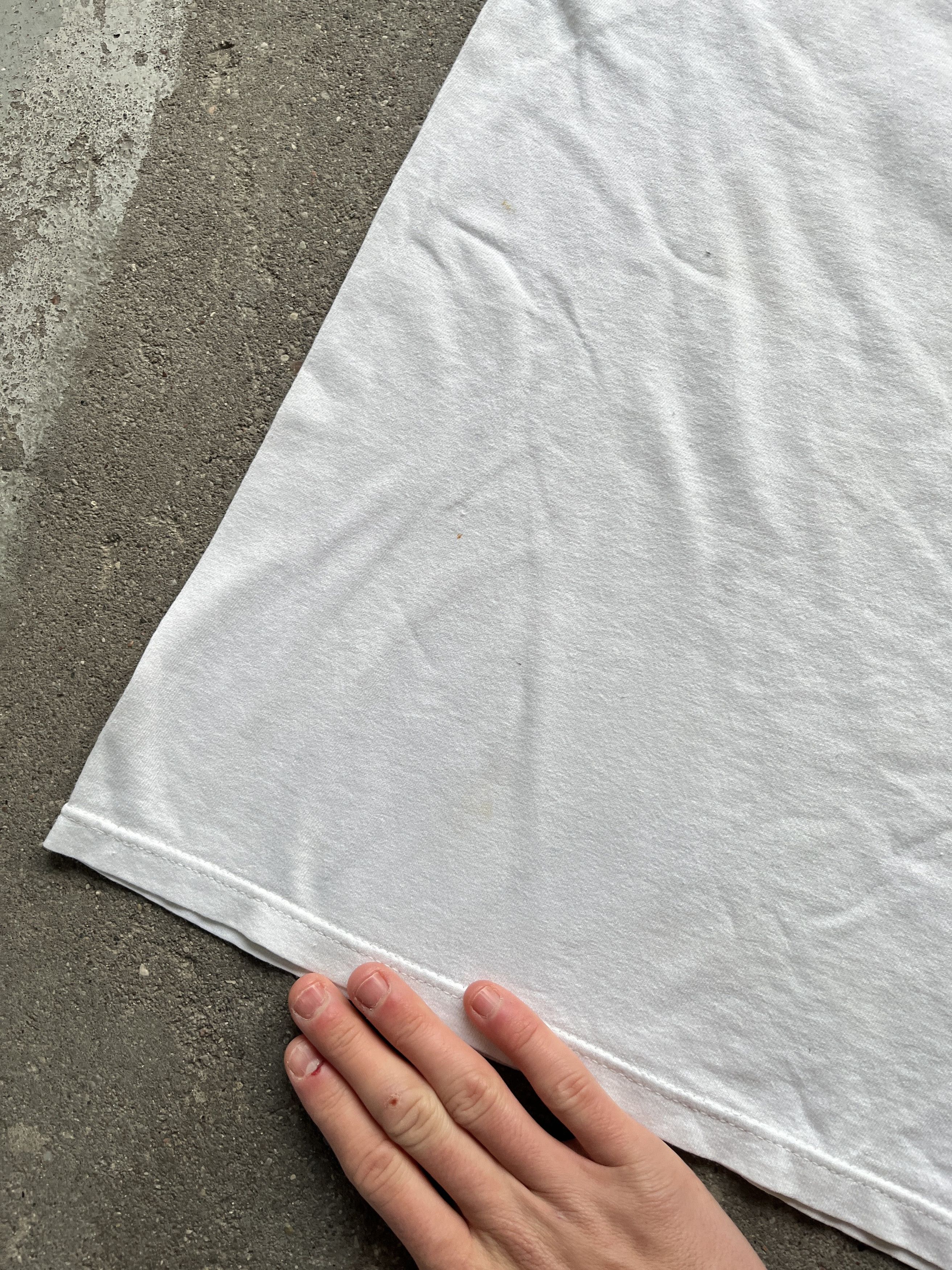 Calvin Klein Calvin Klein 90s vintage cream tee Size US L / EU 52-54 / 3 - 4 Thumbnail