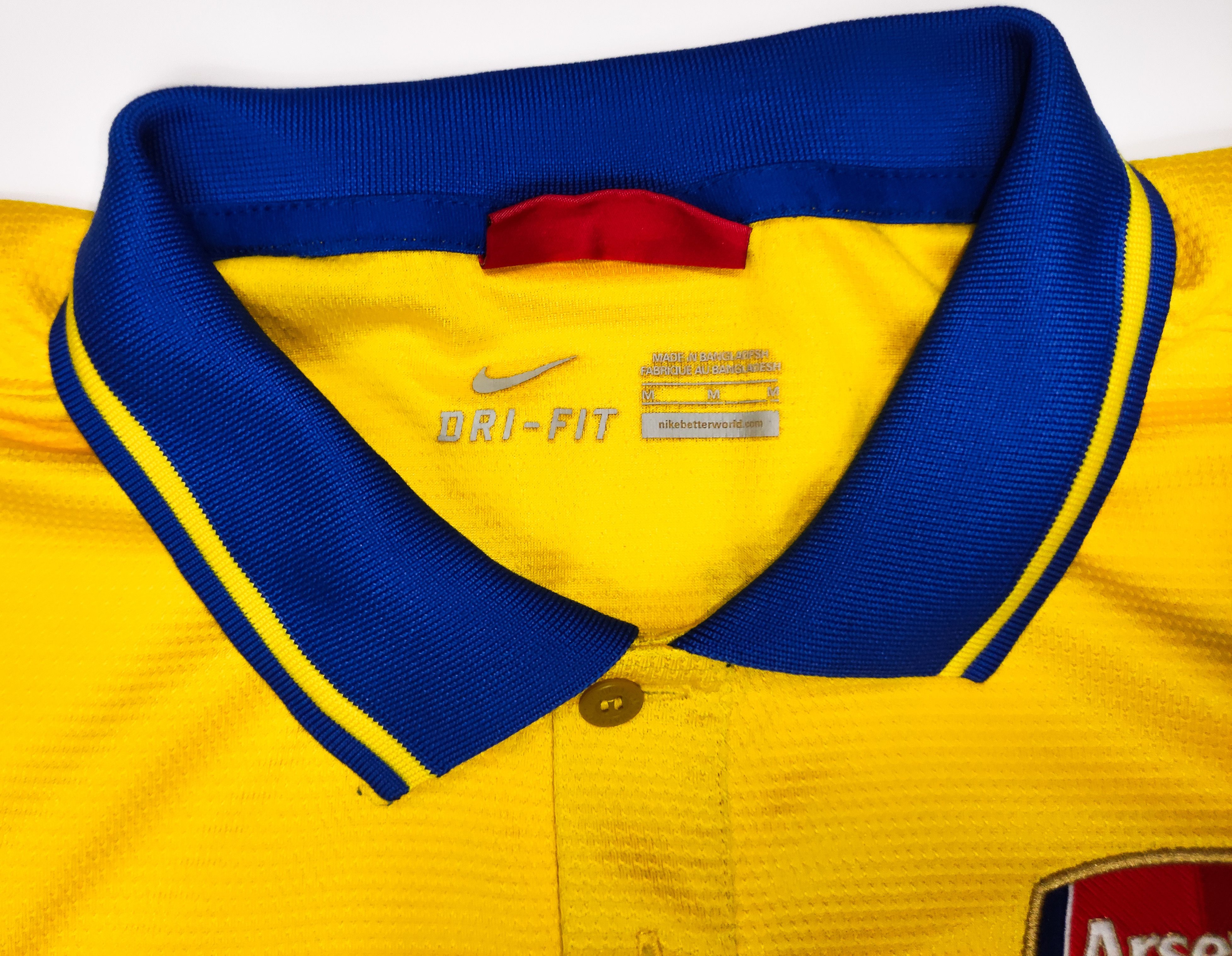 Nike Arsenal FC 2013 2014 Nike Away Shirt Kit Trikot Vintage Size US M / EU 48-50 / 2 - 3 Thumbnail