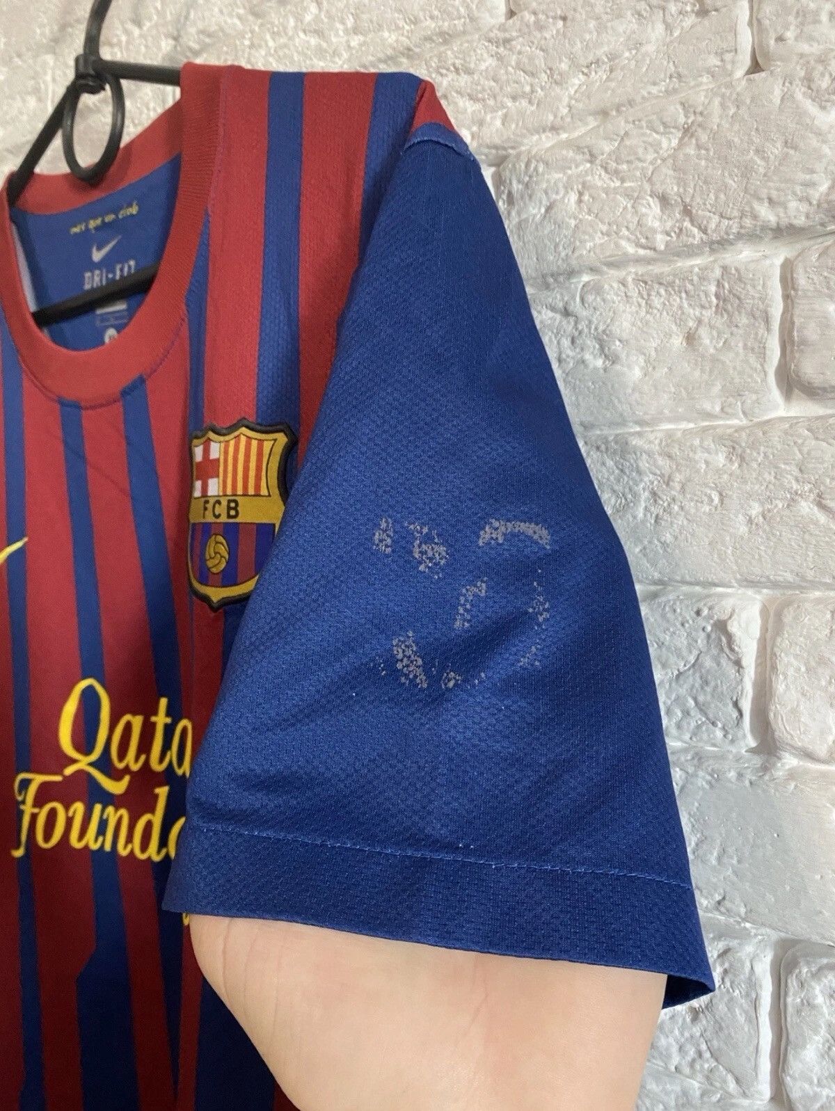 Nike Nike Barcelona Lionel Messi Jersey Sz M Size US M / EU 48-50 / 2 - 2 Thumbnail