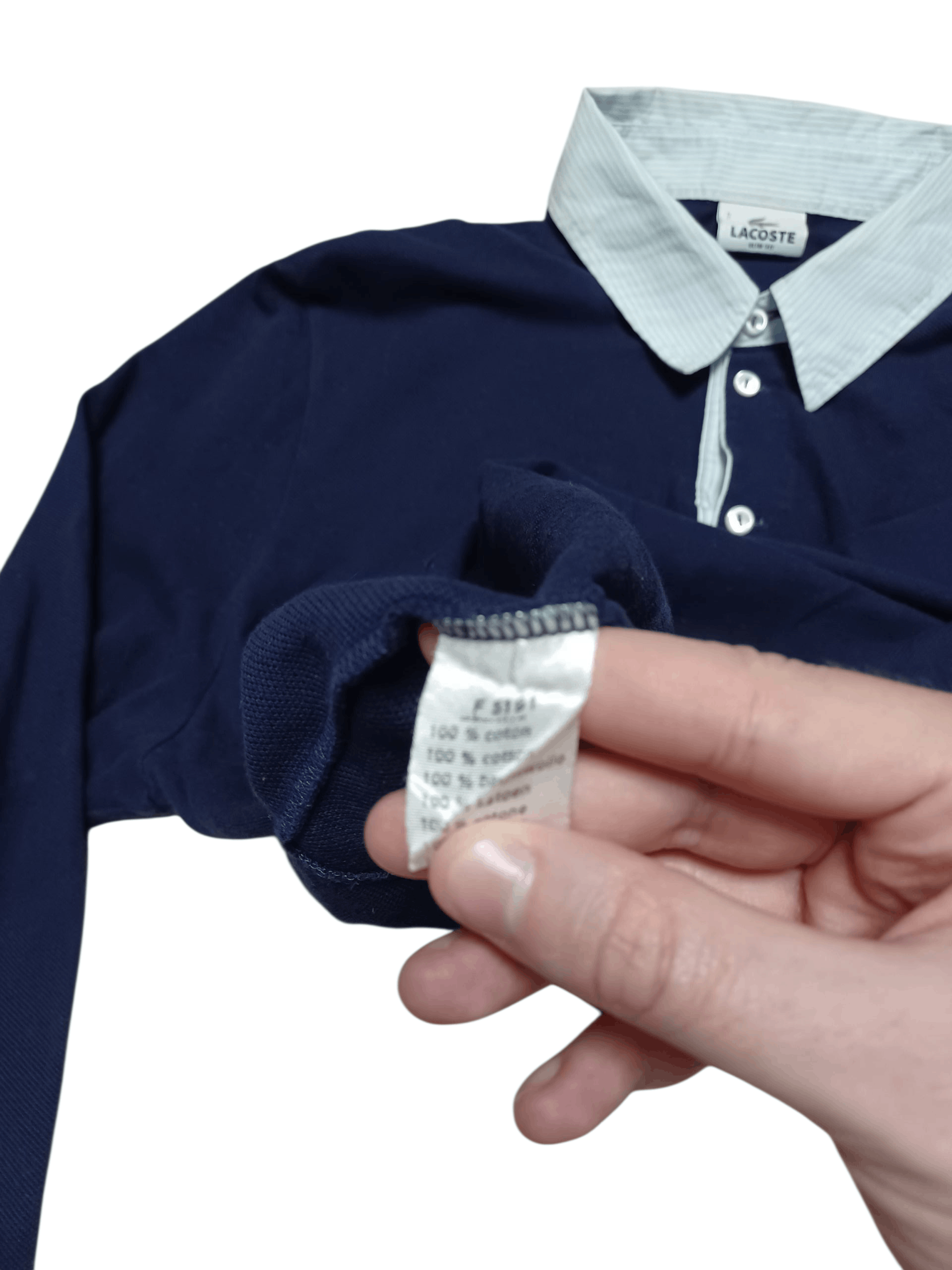 Lacoste LACOSTE VINTAGE LUXURY OLDONEY LIGHT RUGBY SHIRT Size US XXL / EU 58 / 5 - 5 Thumbnail