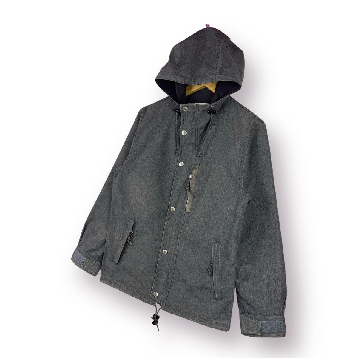 Japanese Brand 🔥 HOODED JOURNAL STANDARD HEAVY JACKET - M Size US M / EU 48-50 / 2 - 2 Thumbnail
