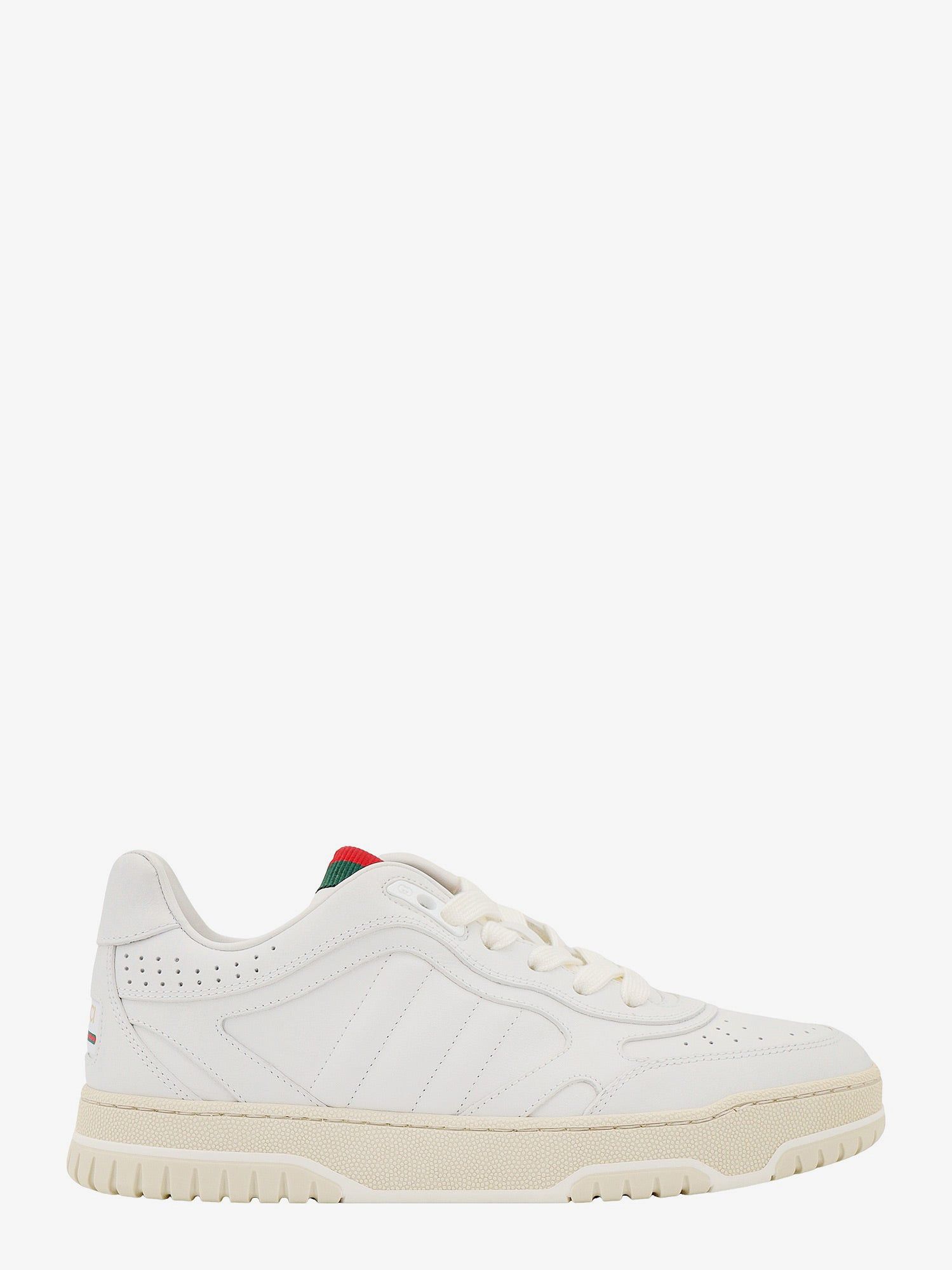 image of Gucci Re-Web Woman White Sneakers, Women's (Size 9)