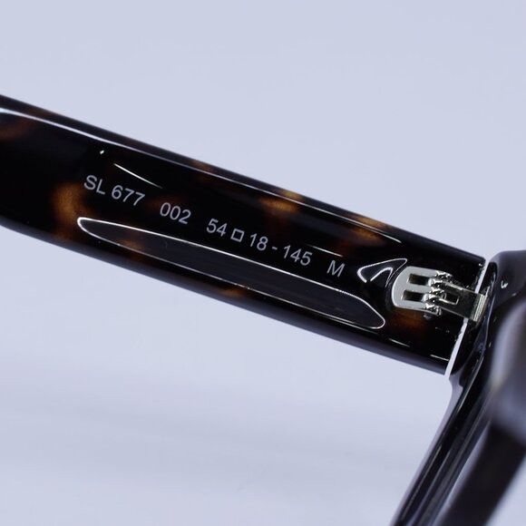 Saint Laurent Paris 🕶️ New Saint Laurent SL677 002 Havana Eyeglasses 54mm Size ONE SIZE - 9 Thumbnail