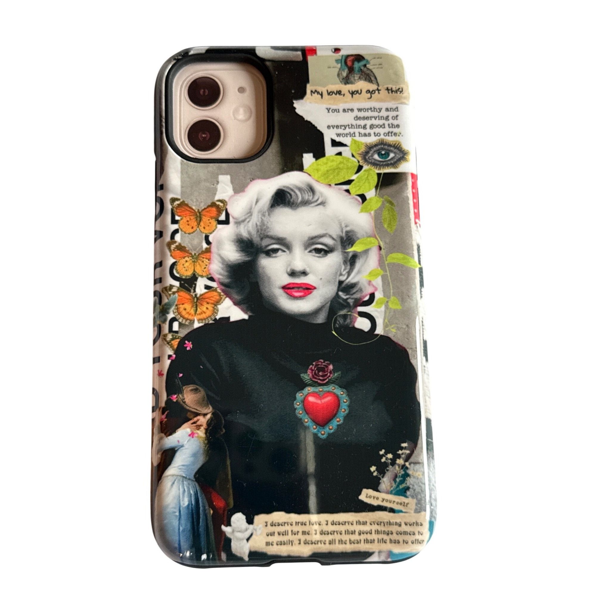 Other Marilyn Monroe collage art inspired light weight case for i Size ONE SIZE - 1 Thumbnail