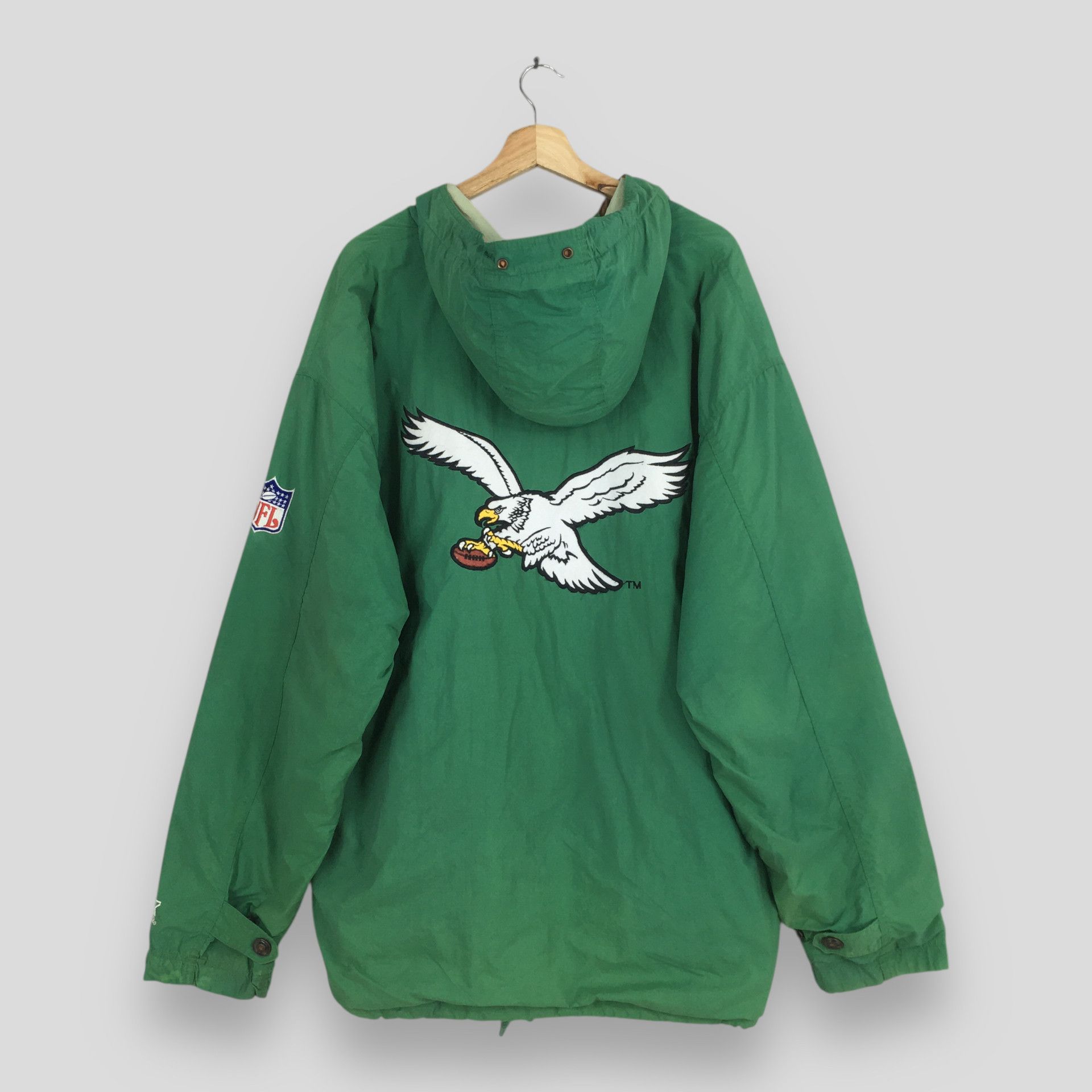 NFL Vintage Philadelphia Eagles NFL Varsity Jacket Large Size US L / EU 52-54 / 3 - 8 Thumbnail