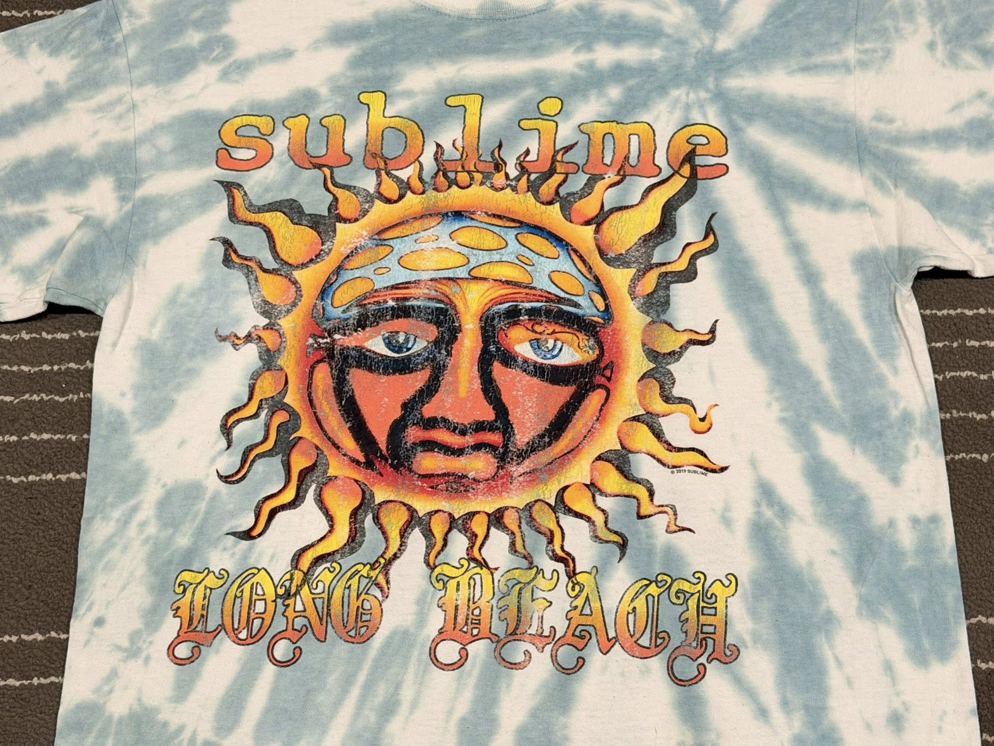 Band Tees SUBLIME long beach tie die 2019 reggae band tee M 2261 Size US M / EU 48-50 / 2 - 4 Thumbnail