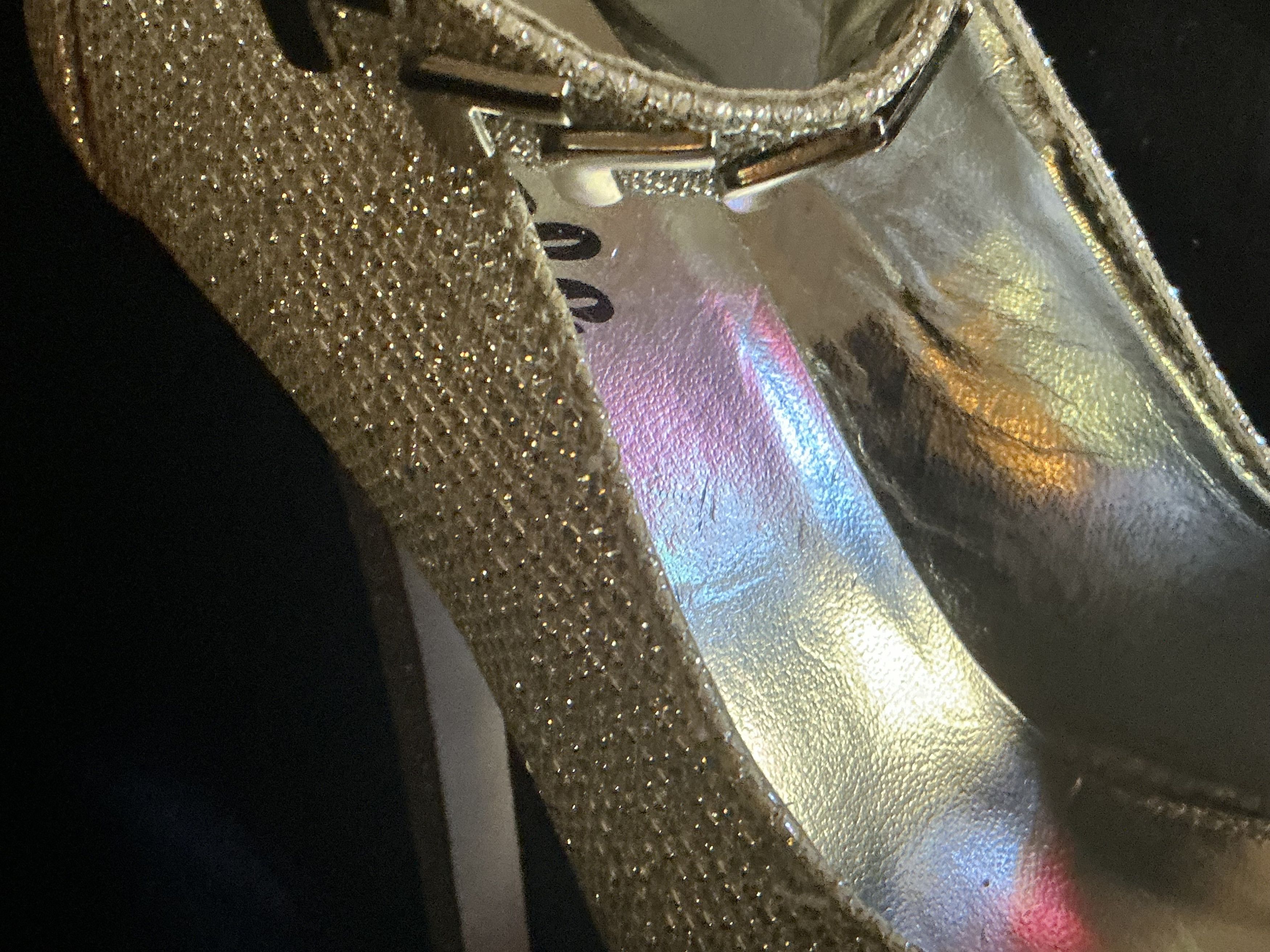 Other Gorgeous PAZZLE 5-inch silver glitter stiletto $90 OBO Size US 6 / IT 36 - 3 Thumbnail