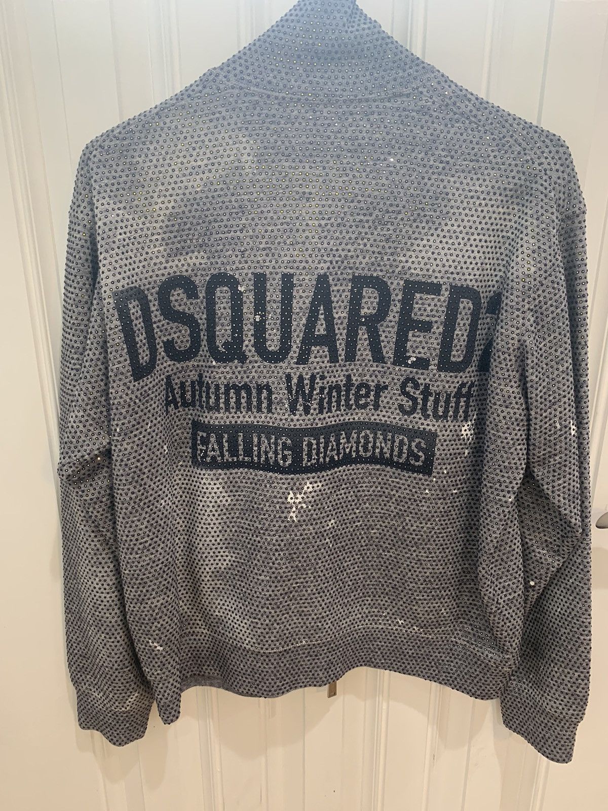 Designer × Dsquared2 Dsquared Falling Diamonds Track Jacket Size US M / EU 48-50 / 2 - 2 Thumbnail