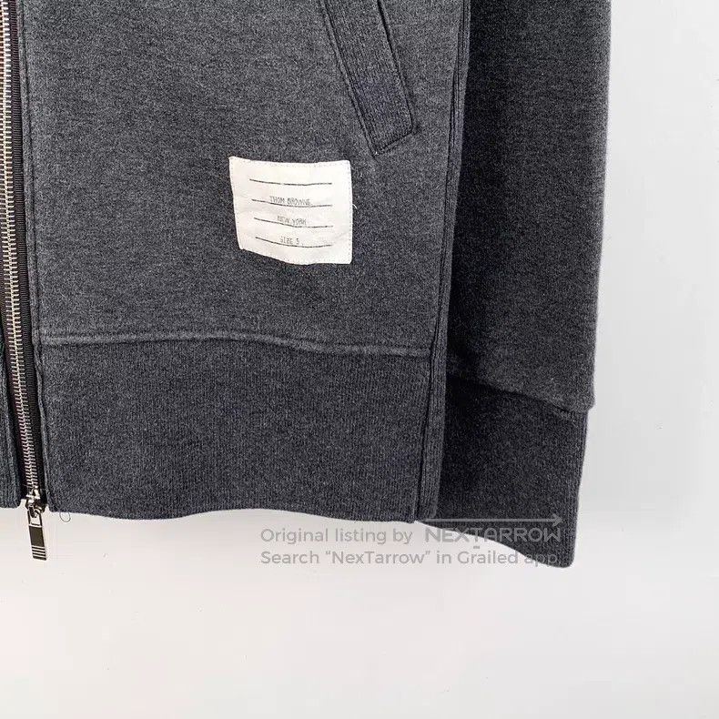 Thom Browne Thom Browne Dark gray hoodie Size US XXL / EU 58 / 5 - 4 Thumbnail