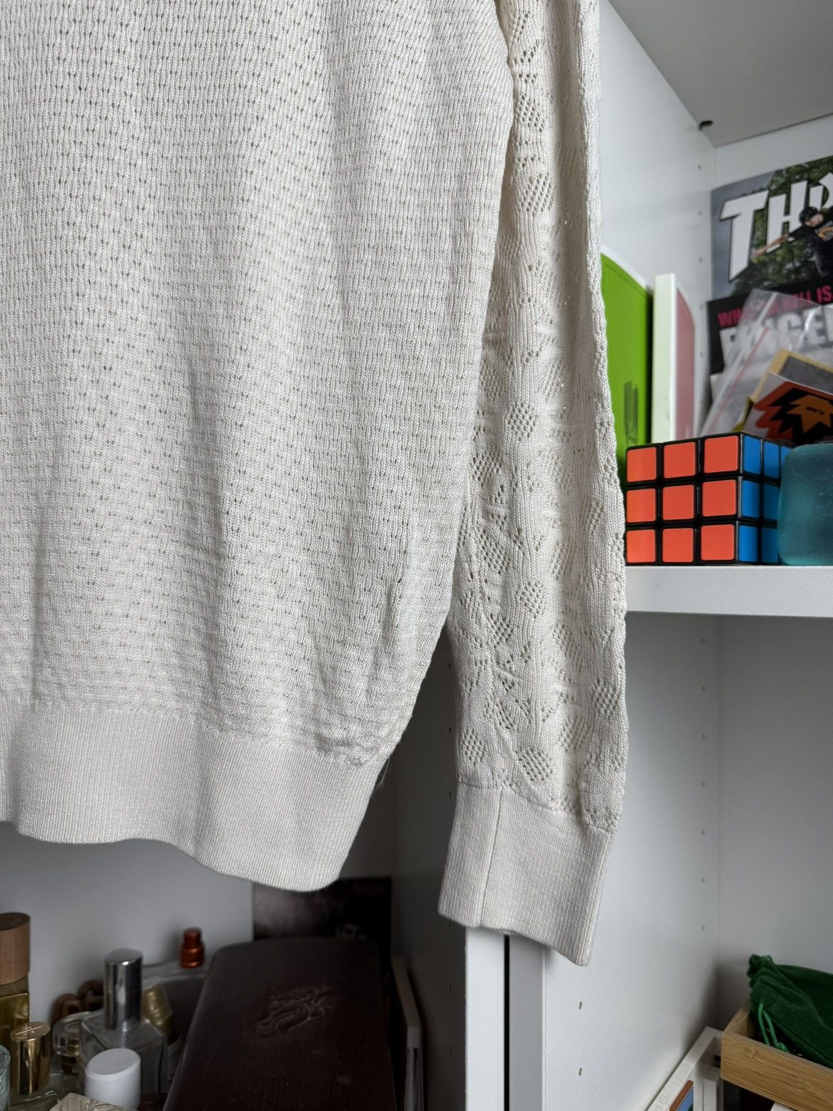 A.P.C. × Designer A.P.C Paris crochet knitted sweater XS designer luxury rare Size XS / US 0-2 / IT 36-38 - 5 Thumbnail