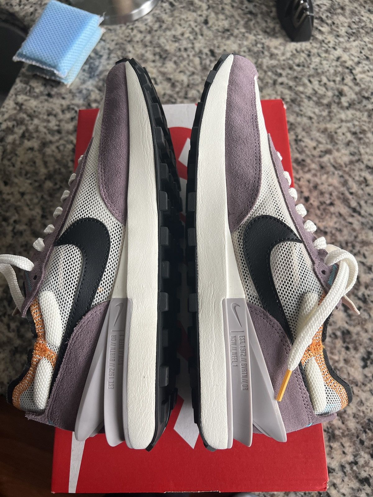 Nike Nike Waffle One SE Purple DX3282 133 men size 9 Size US 9 / EU 42 - 3 Thumbnail