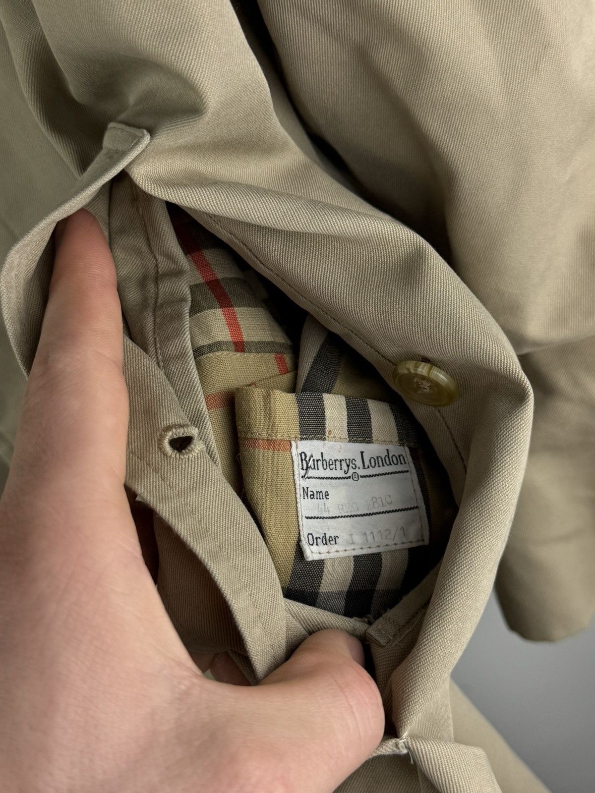 Burberry Burberry Prorsum Trench Coat Jacket Beige Size US L / EU 52-54 / 3 - 6 Thumbnail