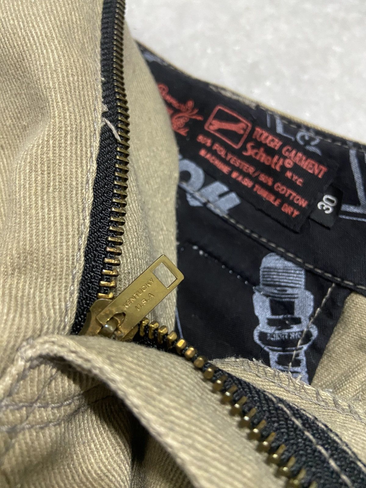 Schott × Vintage Vintage Schott Perfecto Works Pants Size US 30 / EU 46 - 3 Thumbnail