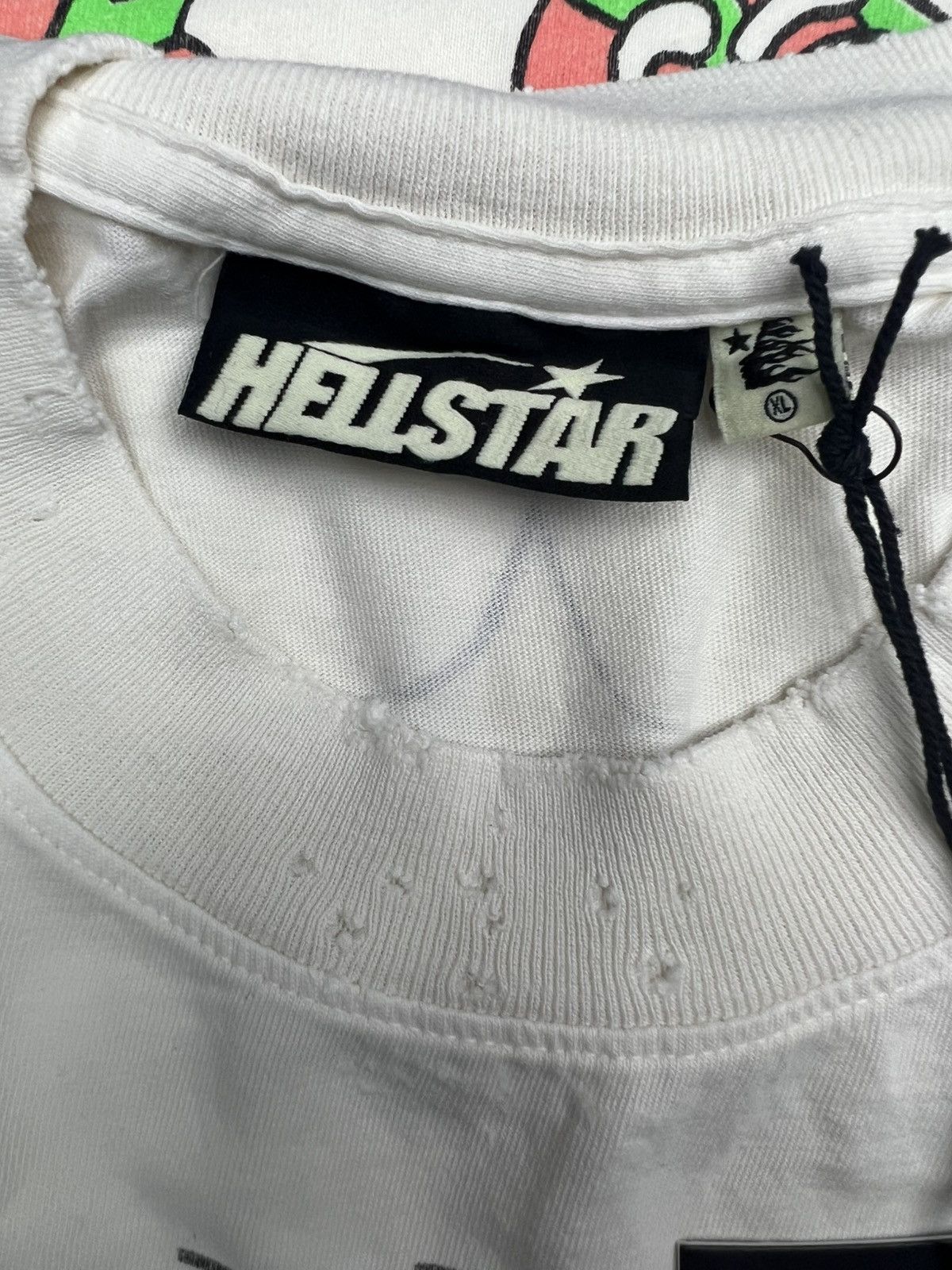 HELLSTAR Hellstar Cartoon Cross T-Shirt Size US XL / EU 56 / 4 - 5 Thumbnail