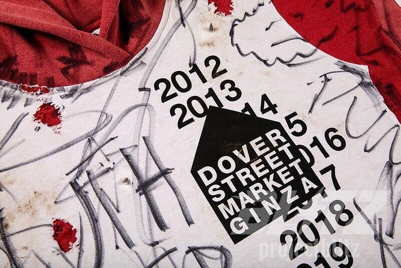 Designer DOVER STREET MARKET GINZA LIBERAL YOUTH MINISTRY HOODIE Size US 34 / EU 50 - 4 Thumbnail