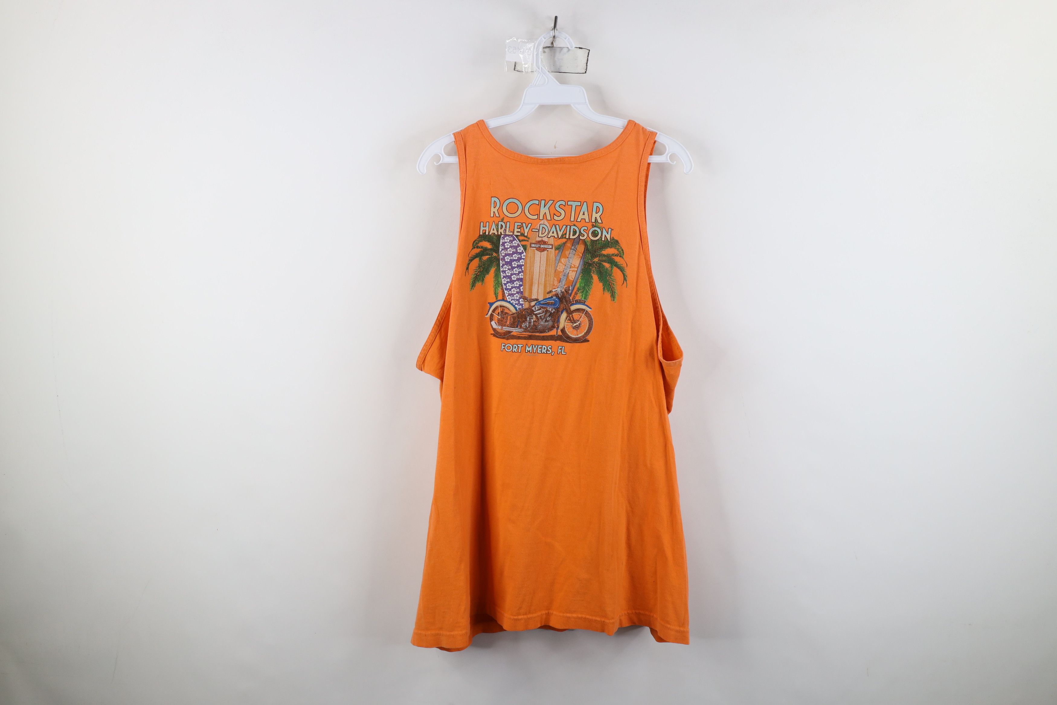 Harley Davidson Harley Davidson Spell Out Surfboard Tank Top T-Shirt Size US XXL / EU 58 / 5 - 12 Thumbnail