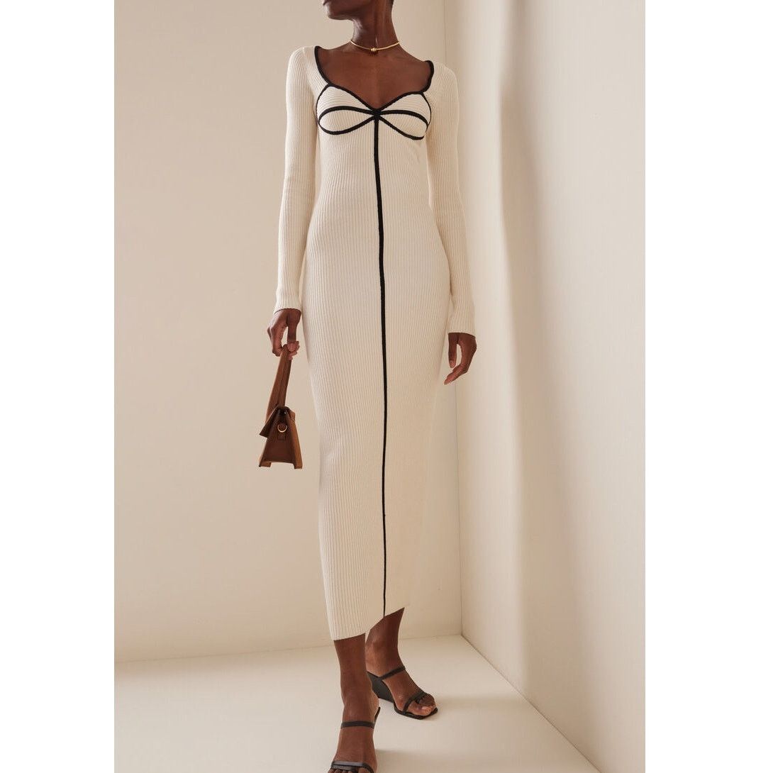Mara Hoffman Mara Hoffman Lucienne Ribbed Cotton-blend Sweater Dress XS Size XS / US 0-2 / IT 36-38 - 1 Thumbnail