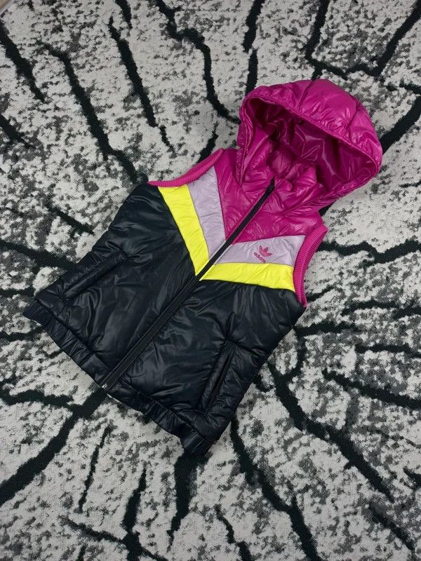 Adidas Adidas pink black down vest S 36 Size S / US 4 / IT 40 - 3 Thumbnail