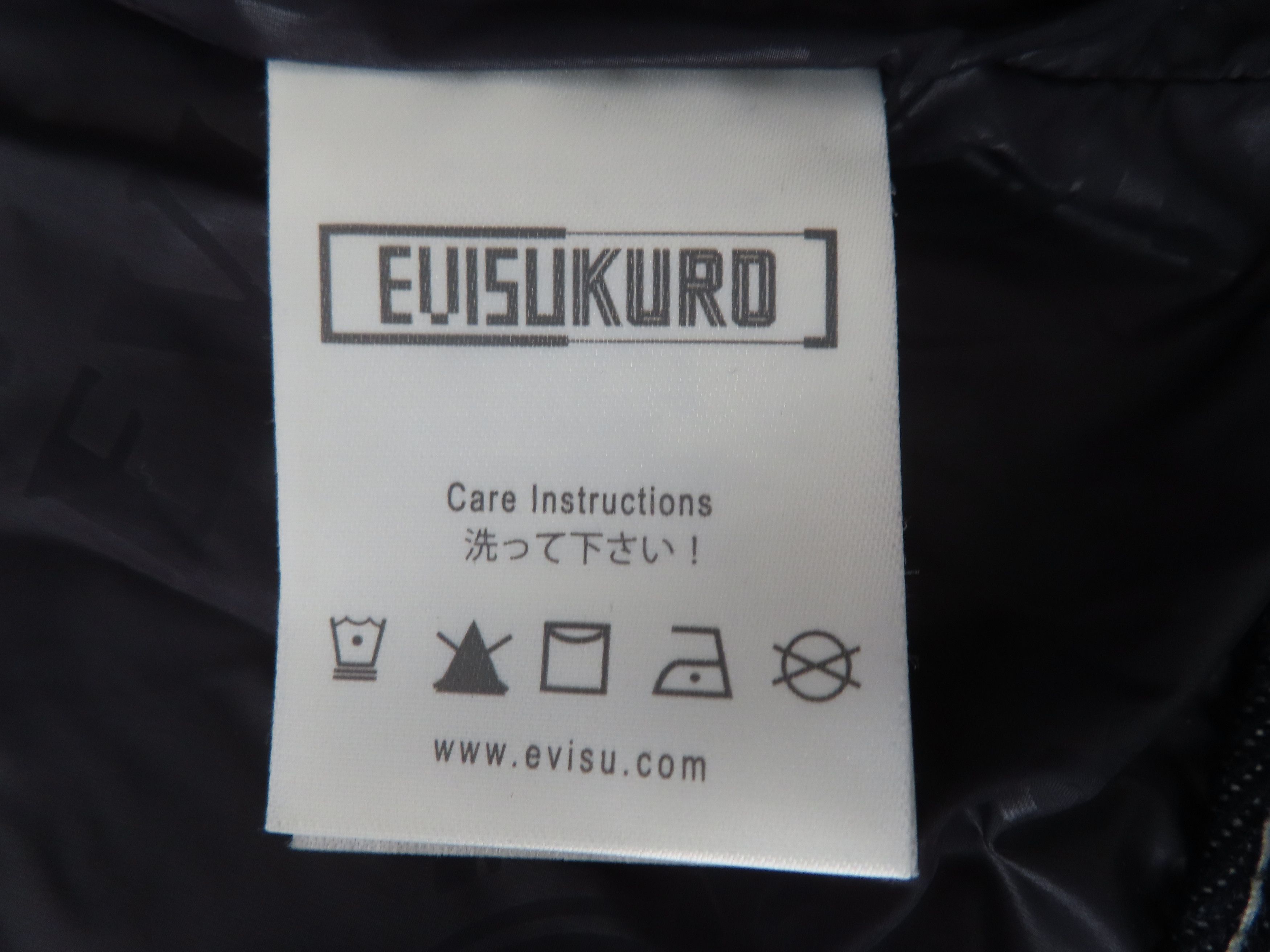 Designer × Evisu evisu kuro Robotic Floral Embroidered Padded Denim Jacket Size XS / US 0-2 / IT 36-38 - 5 Thumbnail