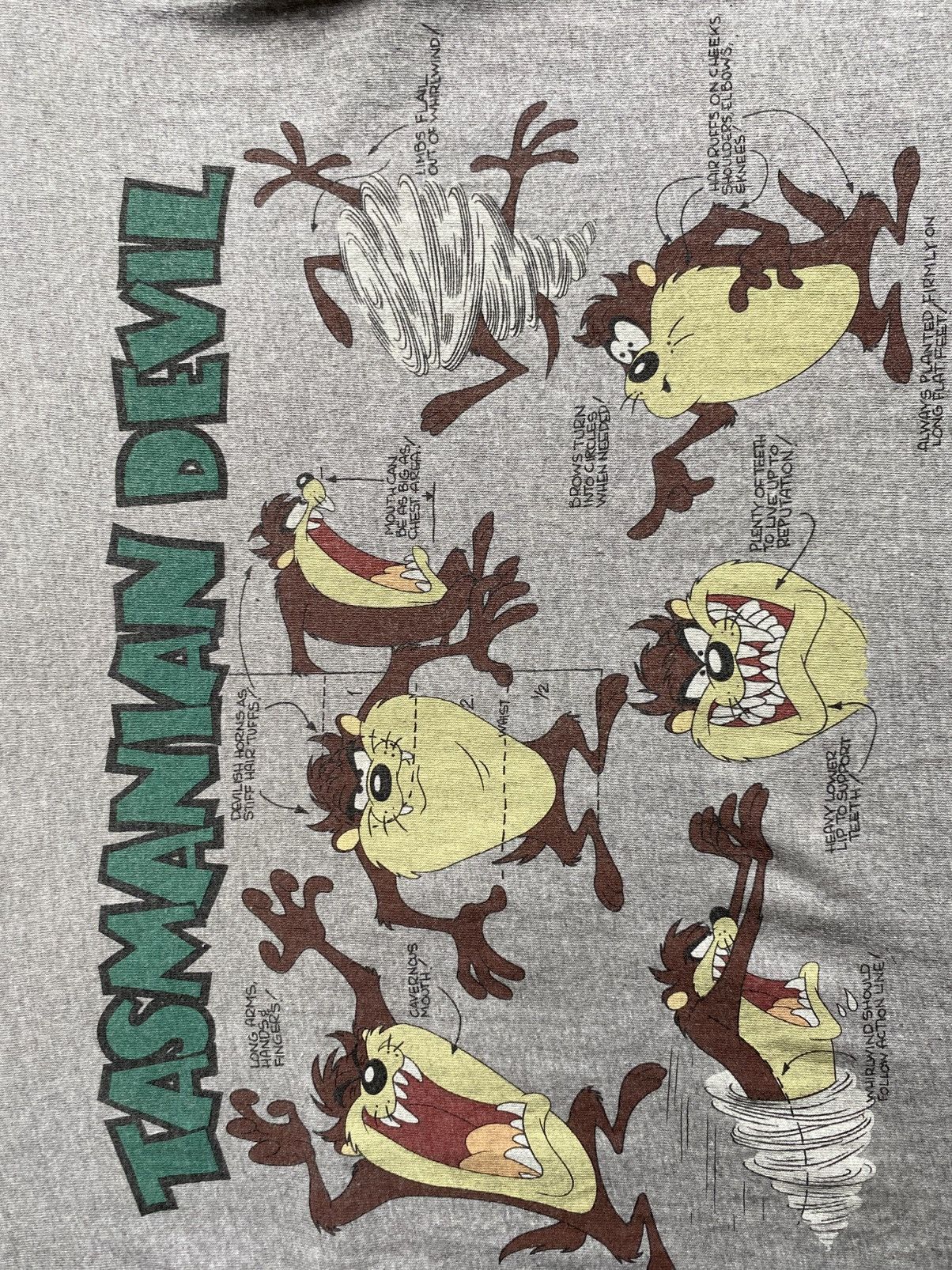Warner Bros Vintage Tasmanian Devil Shirt Size US M / EU 48-50 / 2 - 3 Thumbnail