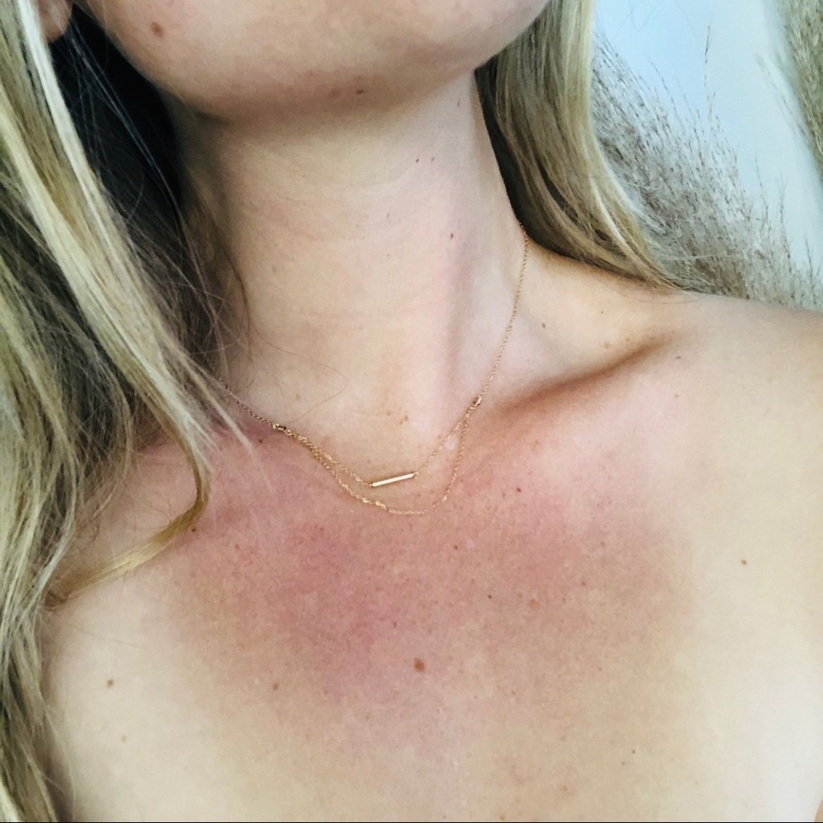 Nordstrom NEW NORDSTROM 18kt Gold Fill Chain Dainty Necklace Jewelry Size ONE SIZE - 6 Thumbnail