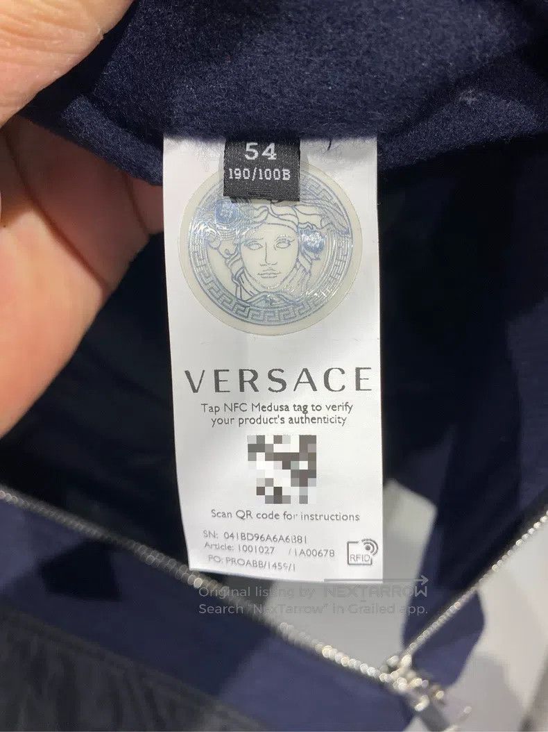 Versace Versace Top pure wool jacket coat Size US L / EU 52-54 / 3 - 4 Thumbnail