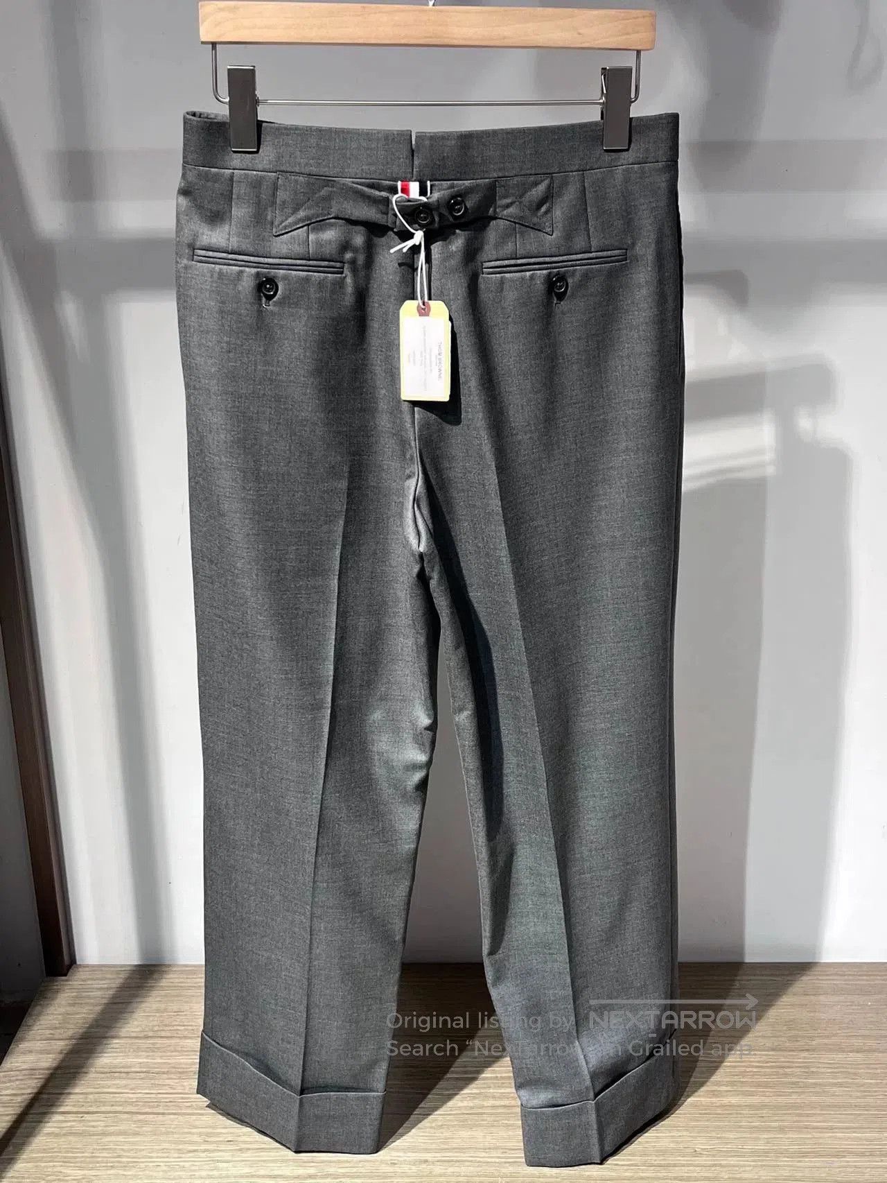Thom Browne Thom Browne Gray Trousers Size 4. Size 41" - 4 Thumbnail