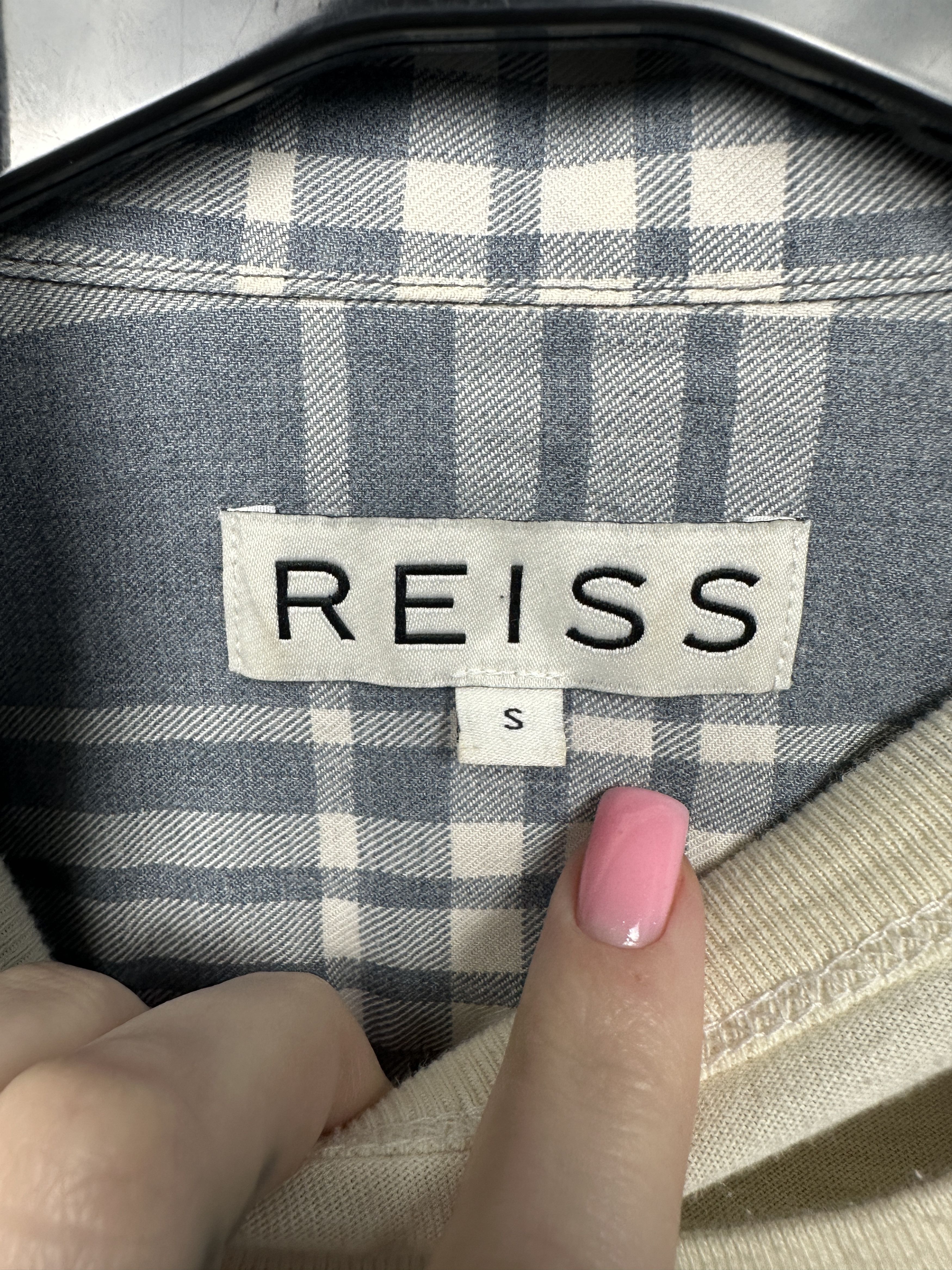 Reiss Reiss Mens Flannel Plaid Shirt Size US S / EU 44-46 / 1 - 3 Thumbnail
