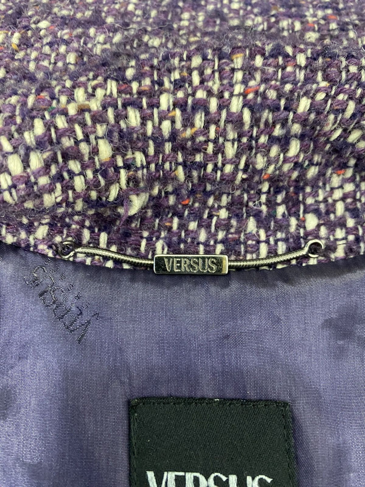 Versace Rare Versus Versace Cashmere Wool Long Coat/Jacket Size S / US 4 / IT 40 - 14 Thumbnail
