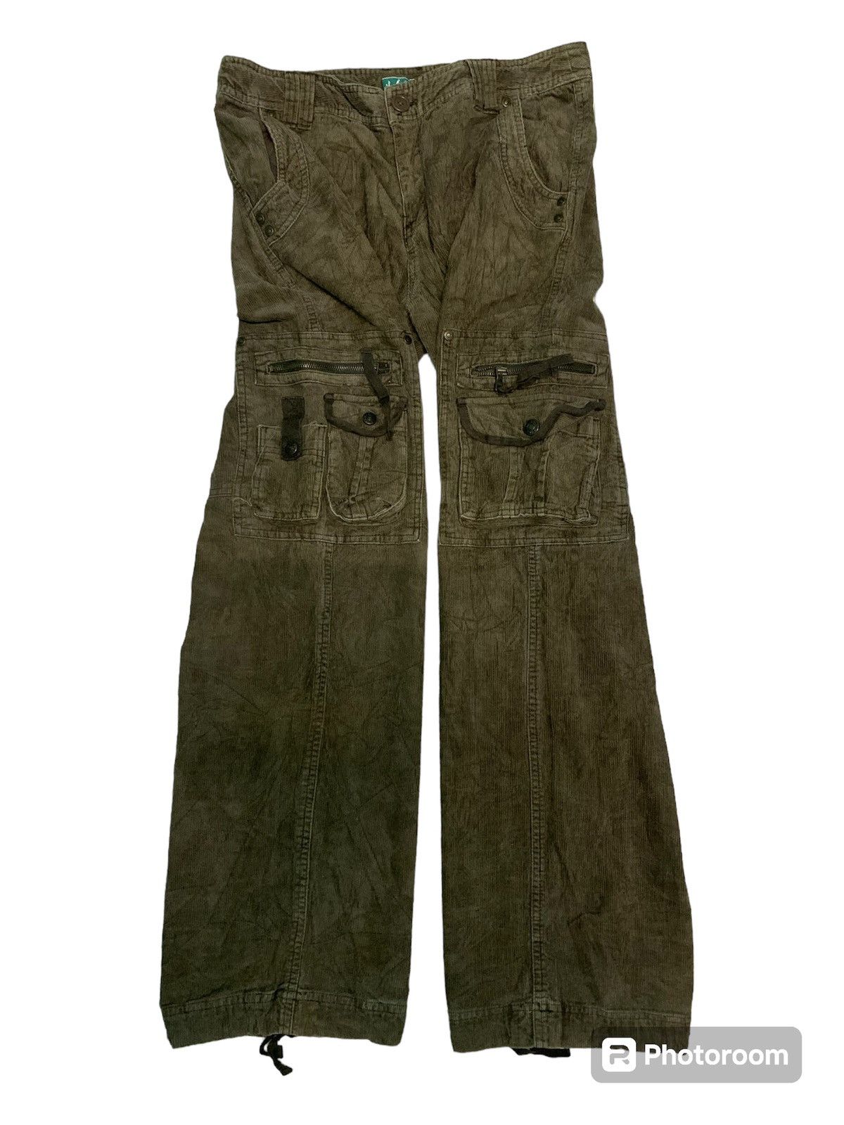 Hysteric Glamour 💥 Japanese U.G.I.Z Corduroy Cargo Pant Size US 33 - 4 Thumbnail