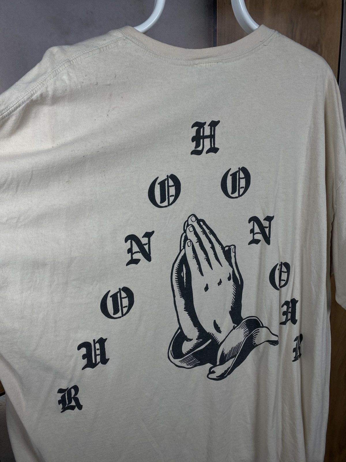 Vintage 🙏T-Shirt Honour Big Logo Style Independet Tee🙏 Size US XXL / EU 58 / 5 - 3 Thumbnail