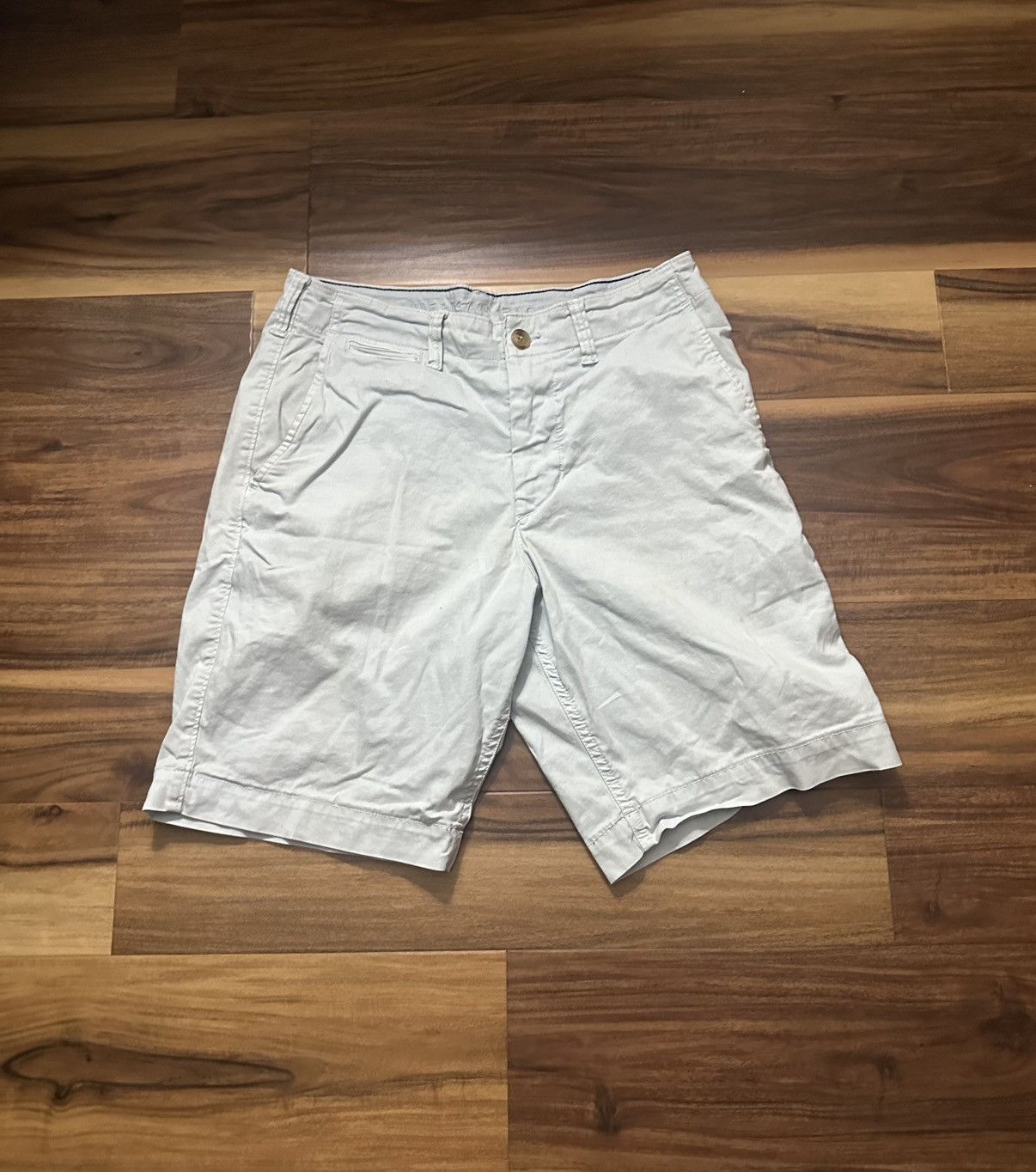 Vintage Vintage light blue shorts Size US 30 / EU 46 - 1 Thumbnail