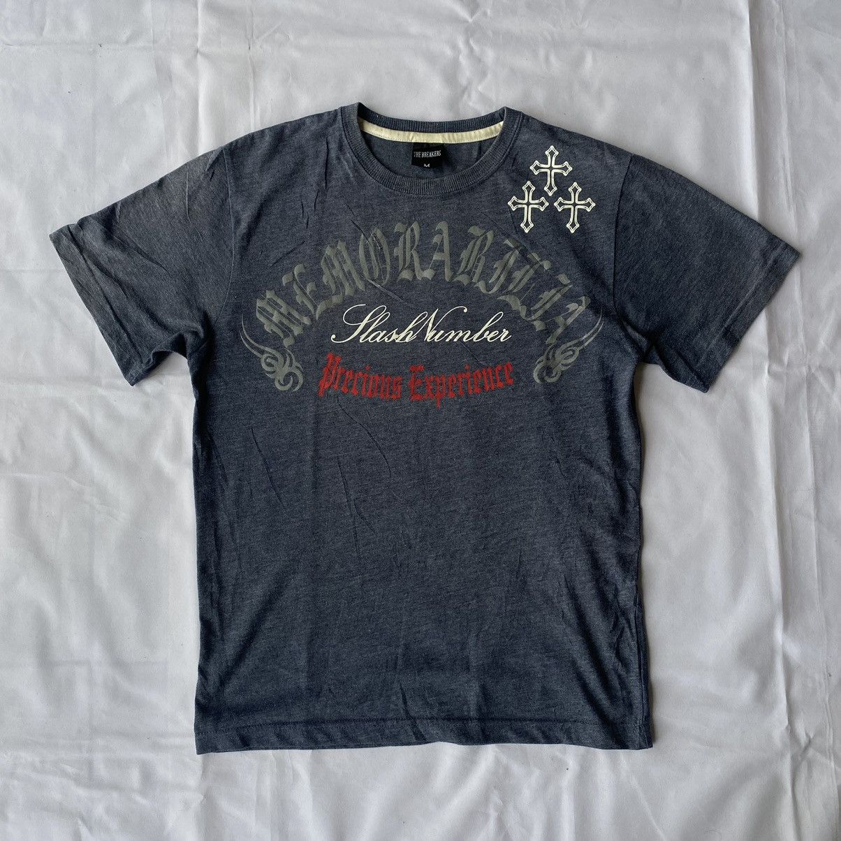 Japanese Brand Japanese Poem Memorabilia Cross Chrome Hearts Style Size US M / EU 48-50 / 2 - 1 Thumbnail