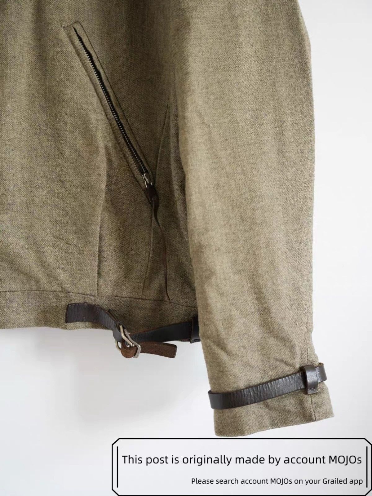 Ma+ Sz 54 M.A+ 925 Silver Leather Parts Jacket mojos1759 Size US L / EU 52-54 / 3 - 4 Thumbnail