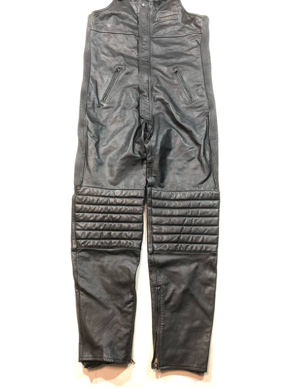Genuine Leather × Vintage Krawehl Leder Overall Racing Biker Leather Vintage Size US 38 / EU 54 - 2 Thumbnail