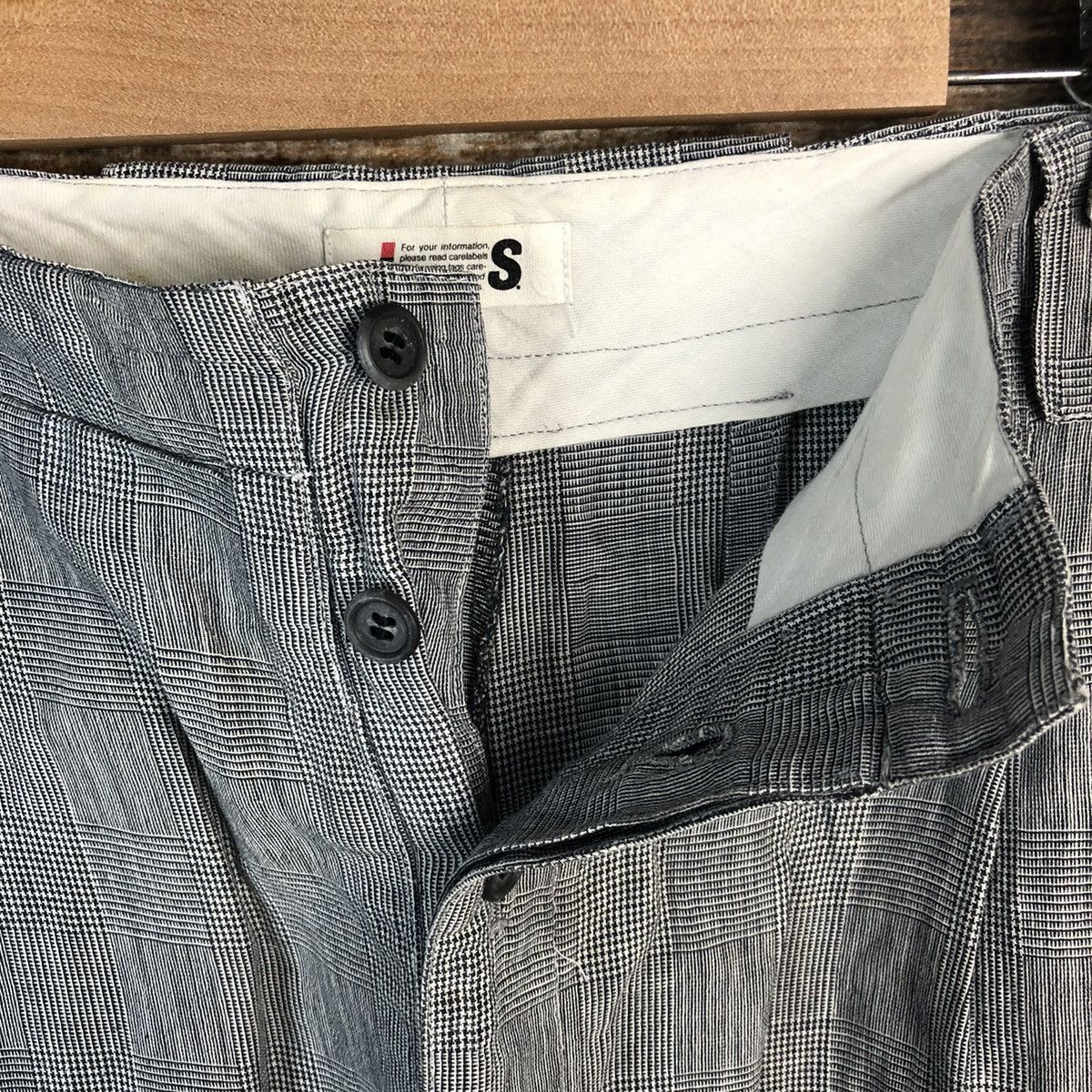 Issey Miyake DL Issey Miyaki Japan Gray palazo Pants #C639 Size 25" / US 0 / IT 36 - 11 Thumbnail