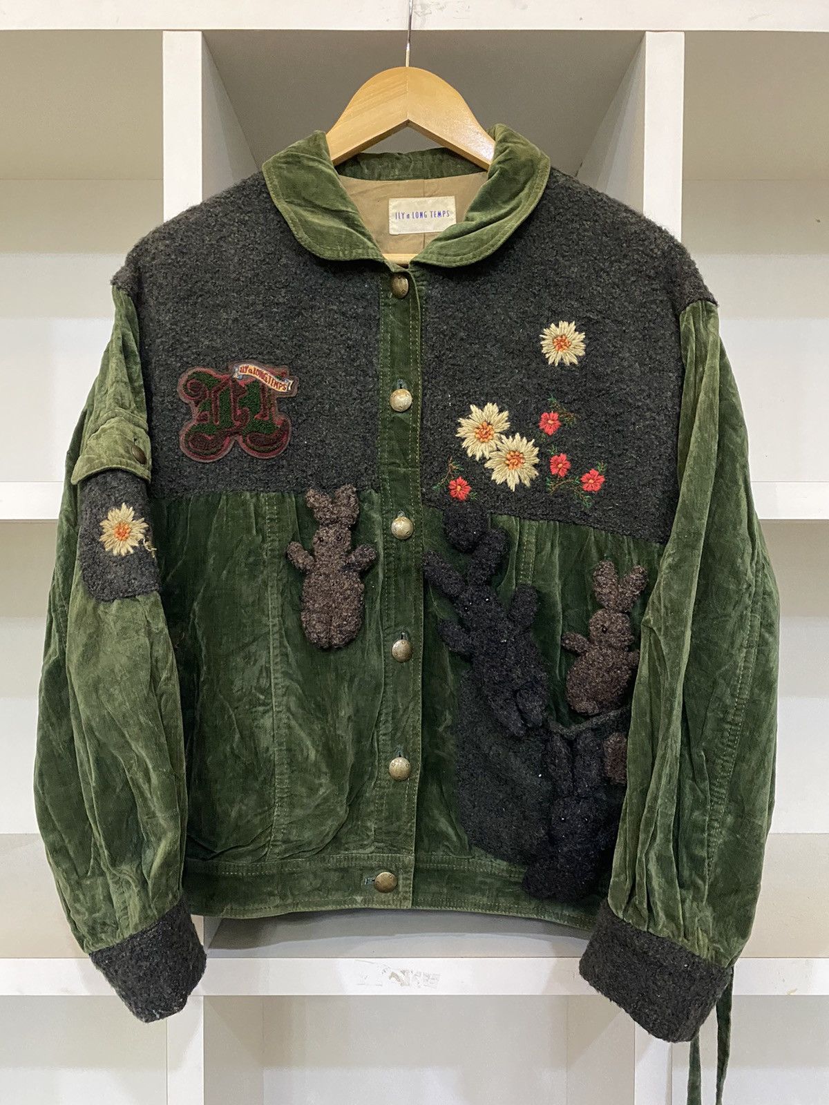 Japanese Brand × Vintage Vintage Jacket Nice Design by Ily a Long Temps Size M / US 6-8 / IT 42-44 - 7 Thumbnail