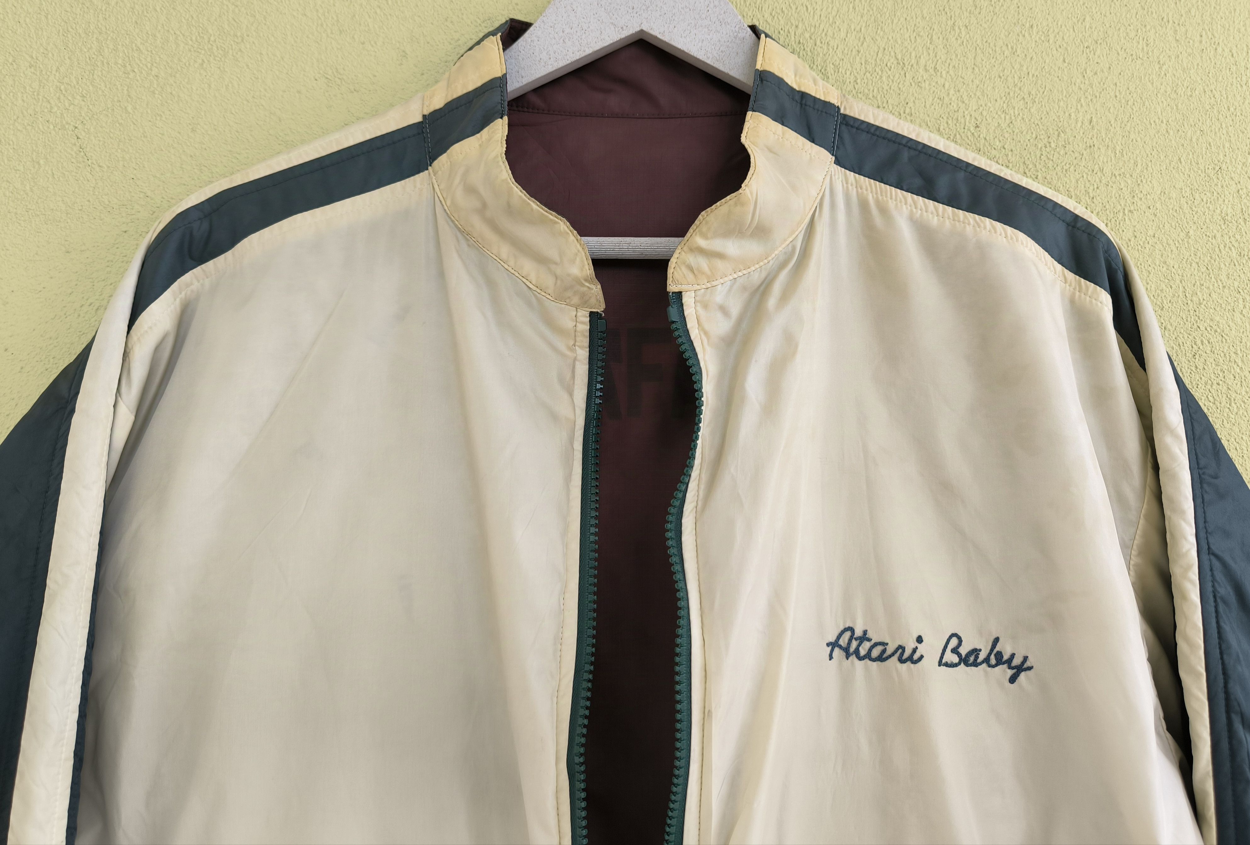 Japanese Brand ROCSTAR by REAL MAD HECTIC reversible nylon bomber jacket Size US L / EU 52-54 / 3 - 10 Thumbnail