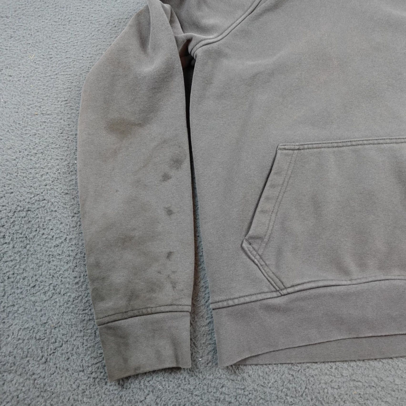 Flint And Tinder Flint And Tinder Hoodie Mens Medium Gray Fleece Pullover Made In USA Sweatshirt Size US M / EU 48-50 / 2 - 3 Thumbnail