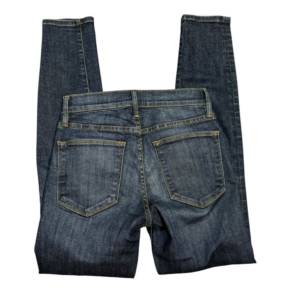 Frame FRAME Le High Skinny in Harvard Jeans Size 24 Size 24" / US 00 / IT 34 - 4 Thumbnail