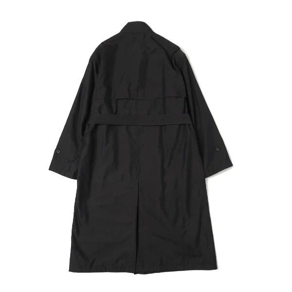Auralee Auralee Finx Cupro Long Coat - Black (Size 3) Size US M / EU 48-50 / 2 - 5 Thumbnail