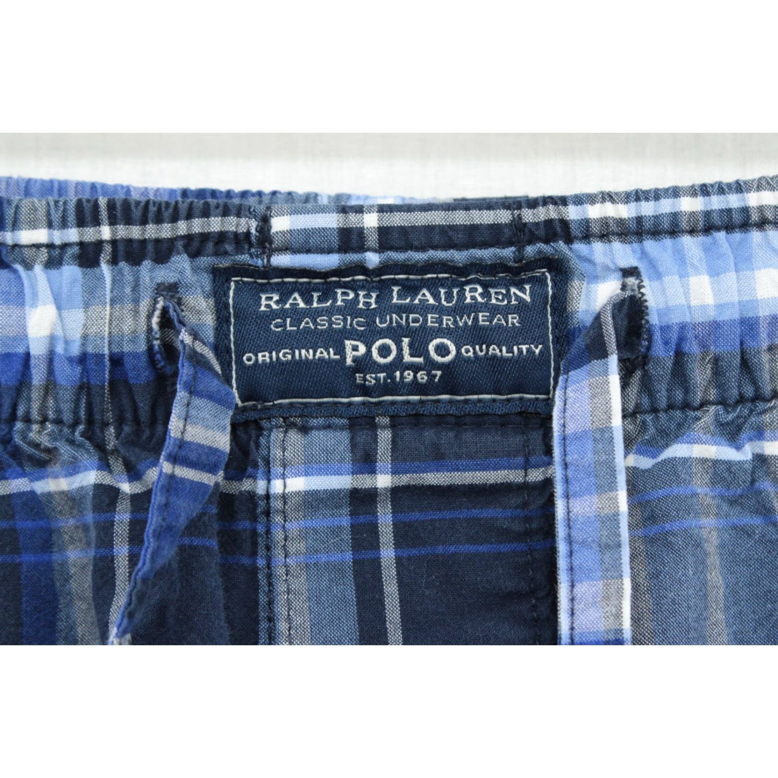 Polo Ralph Lauren Polo Ralph Lauren Pajama Pants Men's XL Logo Lounge comfortable Drawstring Plaid Size US XL / EU 56 / 4 - 4 Thumbnail