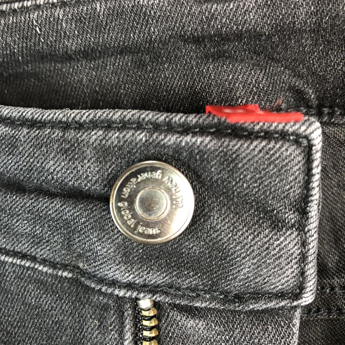 Uniqlo Uniqlo Jeans Black Denim Pants #7596 Size US 31 - 12 Thumbnail