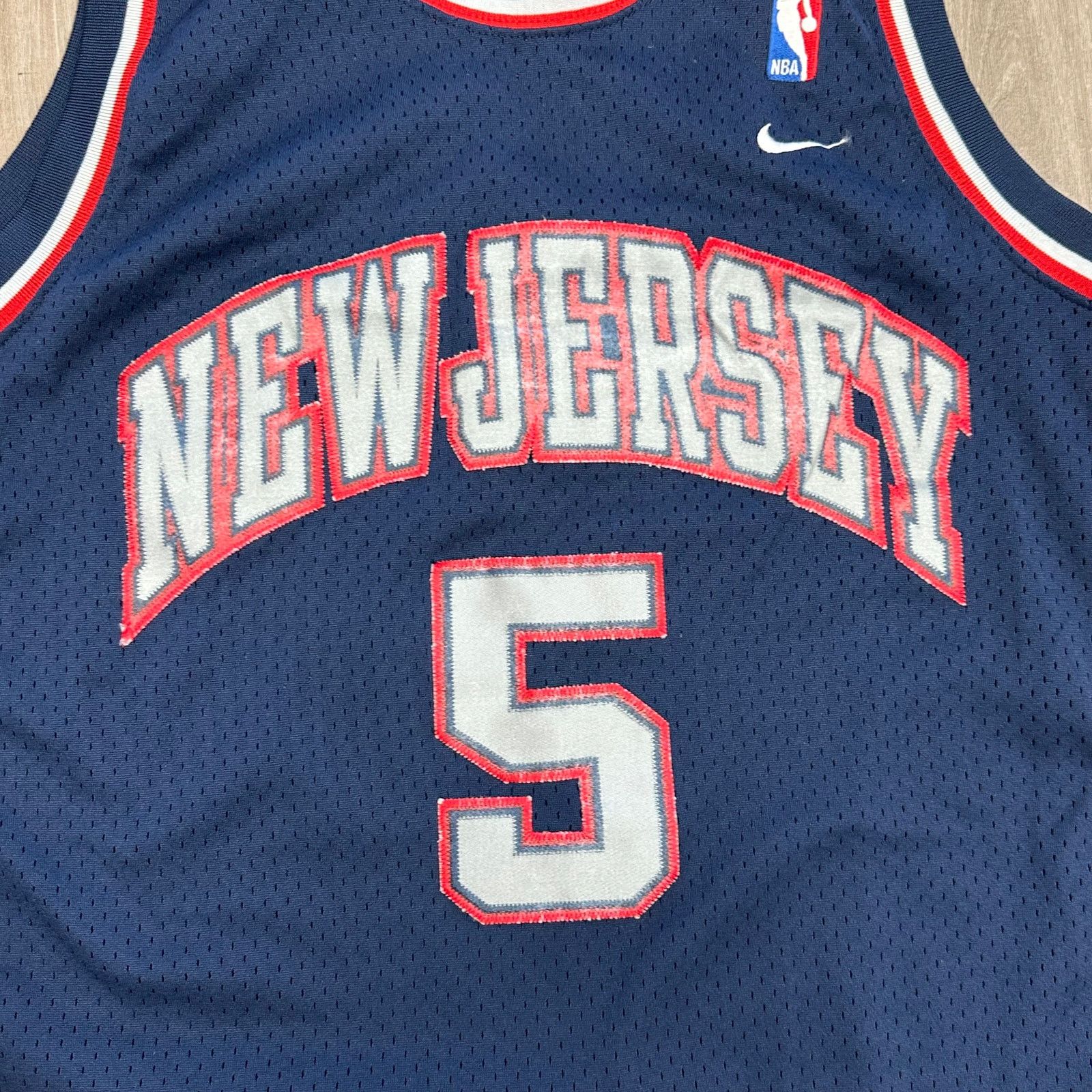 Nike Nike Jason Kidd New Jersey Nets #5 Jersey size Medium M B21 Size US M / EU 48-50 / 2 - 3 Thumbnail