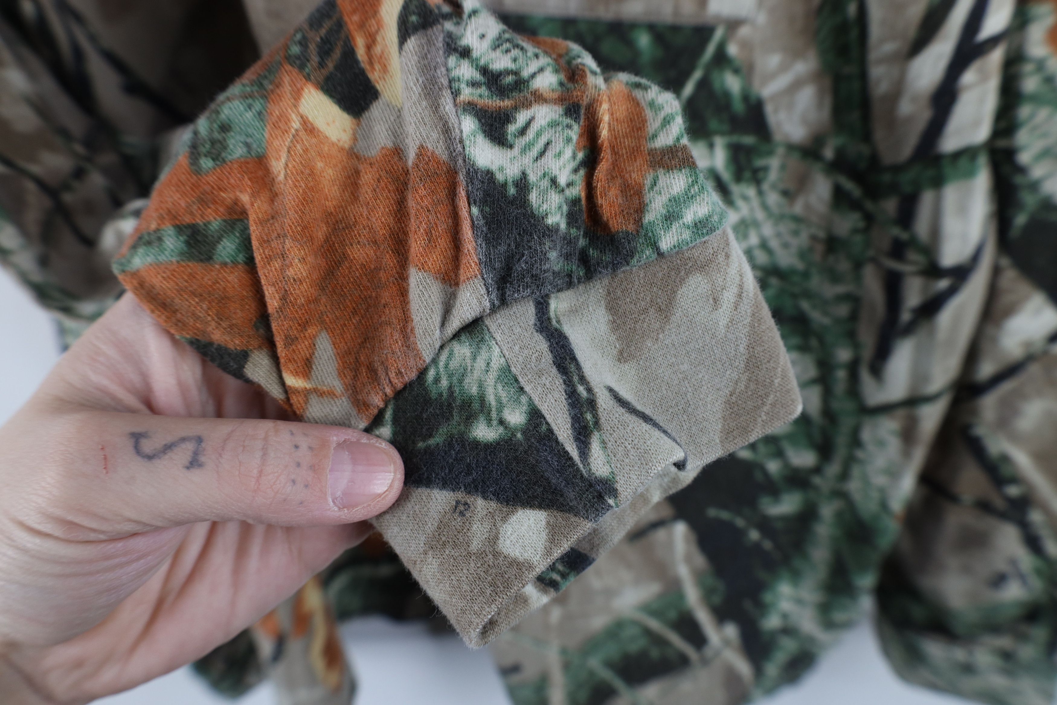 Vintage Vintage 90s Y2K Streetwear Camouflage Long Sleeve T-Shirt Size US XXL / EU 58 / 5 - 9 Thumbnail