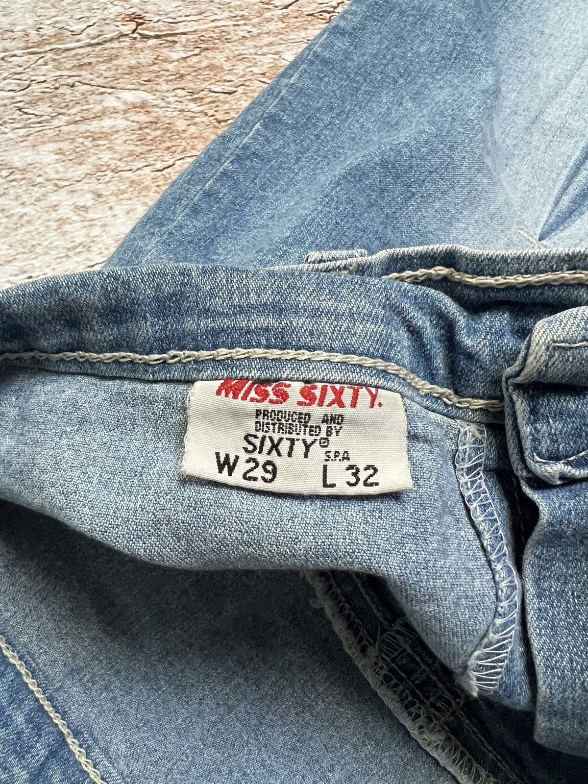 Miss Sixty × Vintage Miss Sixty vintage denim flare skirt Size 26" / US 2 / IT 38 - 5 Thumbnail