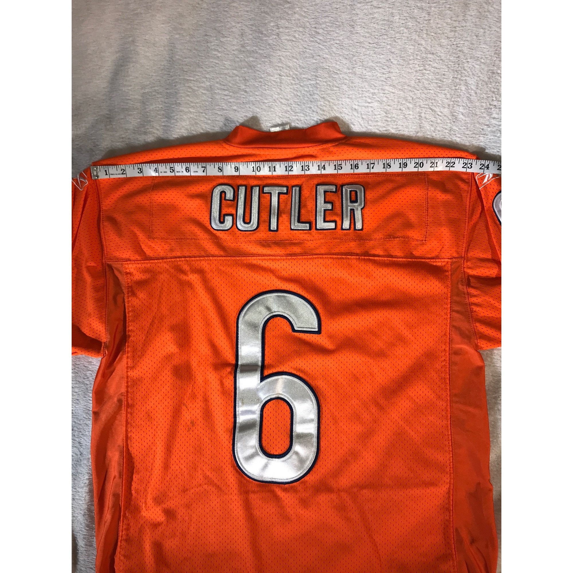 Reebok Reebok Mens NFL Orange Chicago Bears Jay Cutler Throwback Je Size US M / EU 48-50 / 2 - 7 Thumbnail