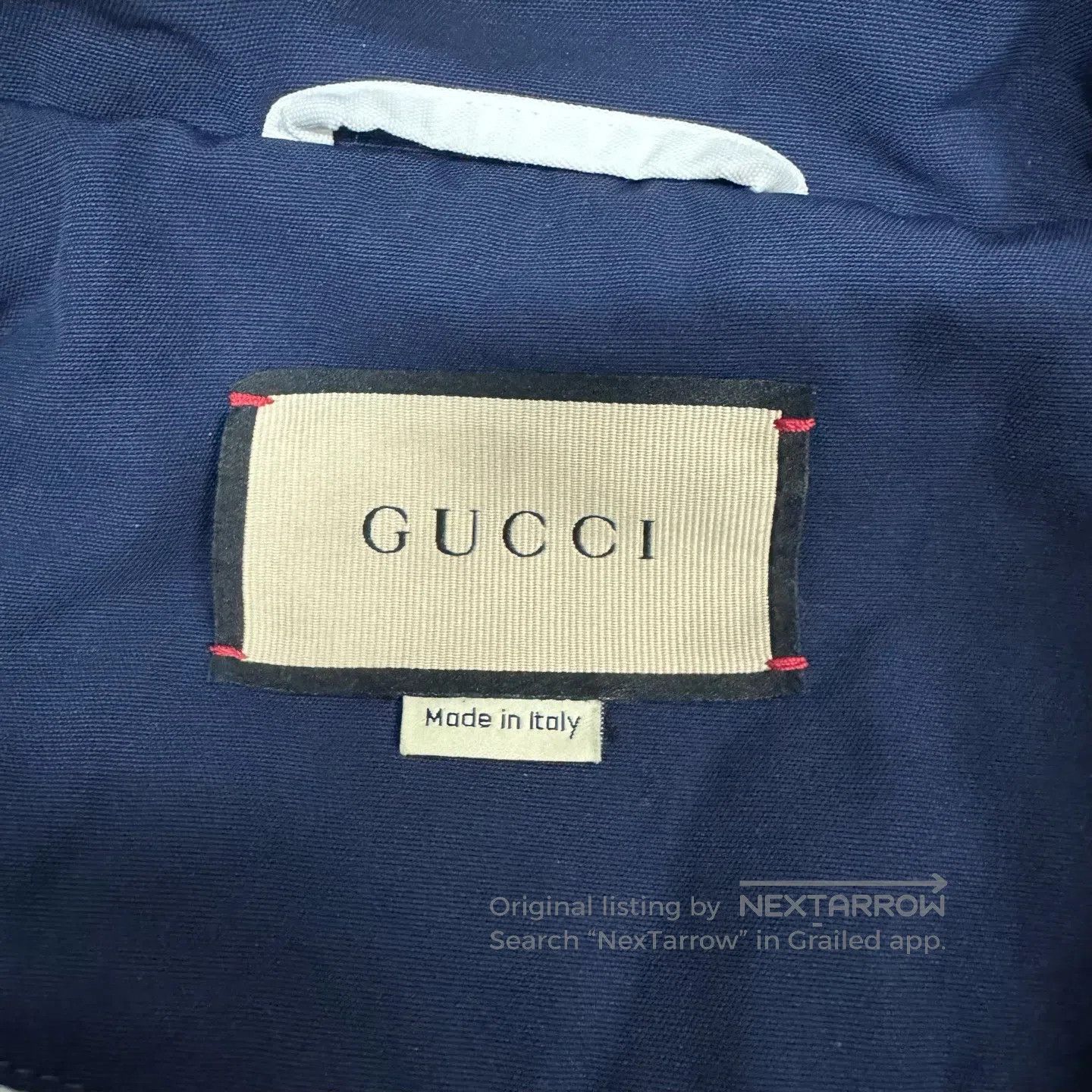 Gucci Guicci Medium-to-long length: Caped cotton jacket with lon Size US S / EU 44-46 / 1 - 5 Thumbnail