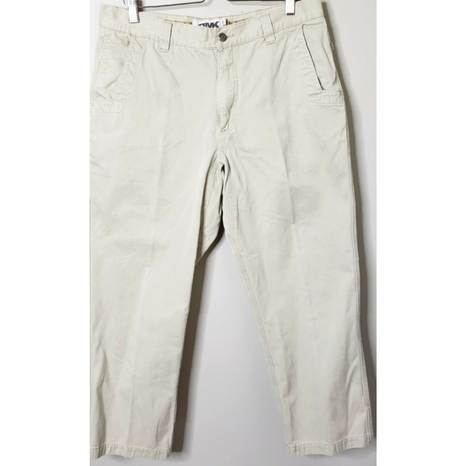 Mountain Khakis Mountain Khakis Light Tan Chino Hiking Work Casual Pants Men's 36X30 Regular Bootcut Canvas 100% Cotton Size US 36 / EU 52 - 2 Thumbnail