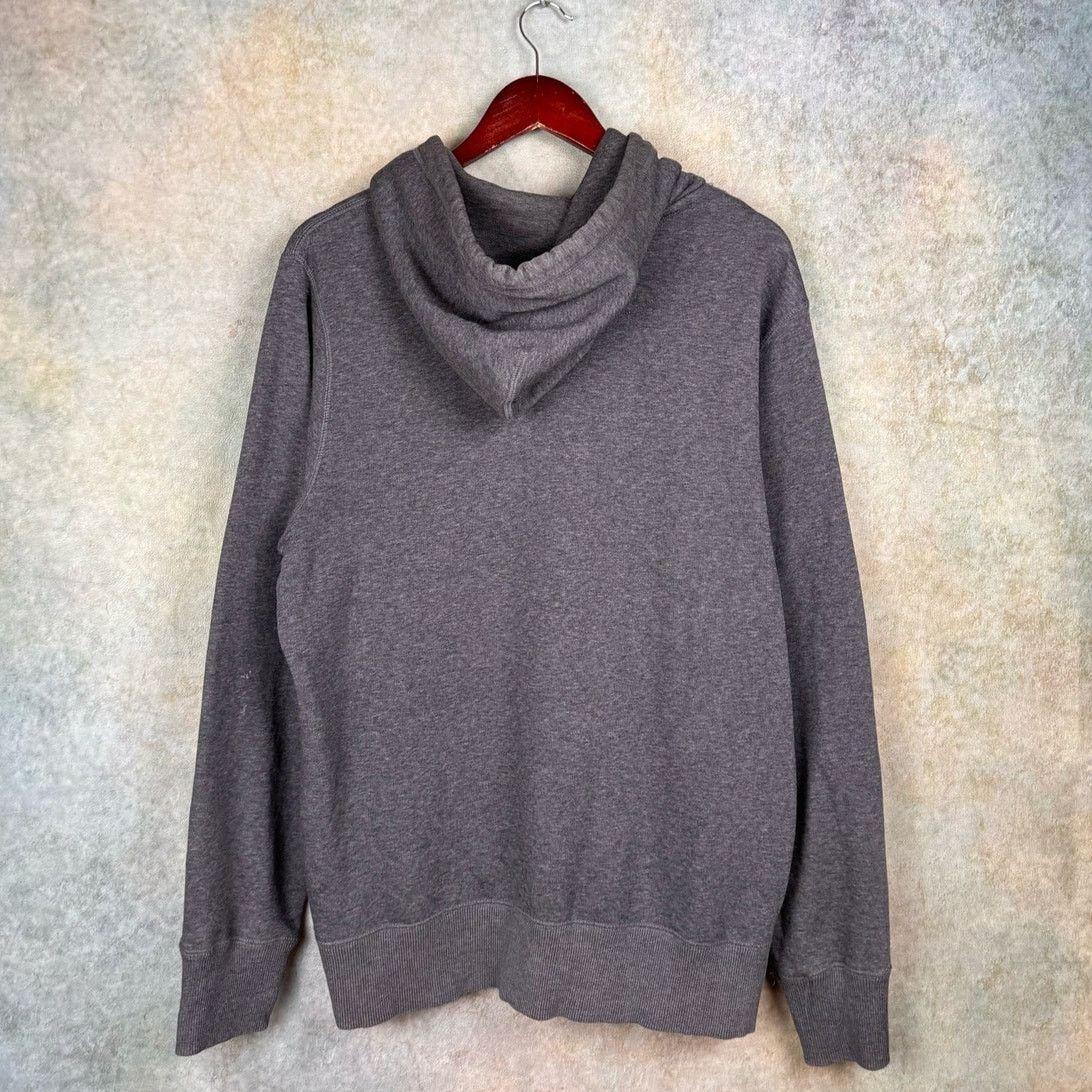 Nike Y2K Nike Logo Hoodie Sweatshirt Sz L Gray Spell Out Swoosh Size US L / EU 52-54 / 3 - 3 Thumbnail